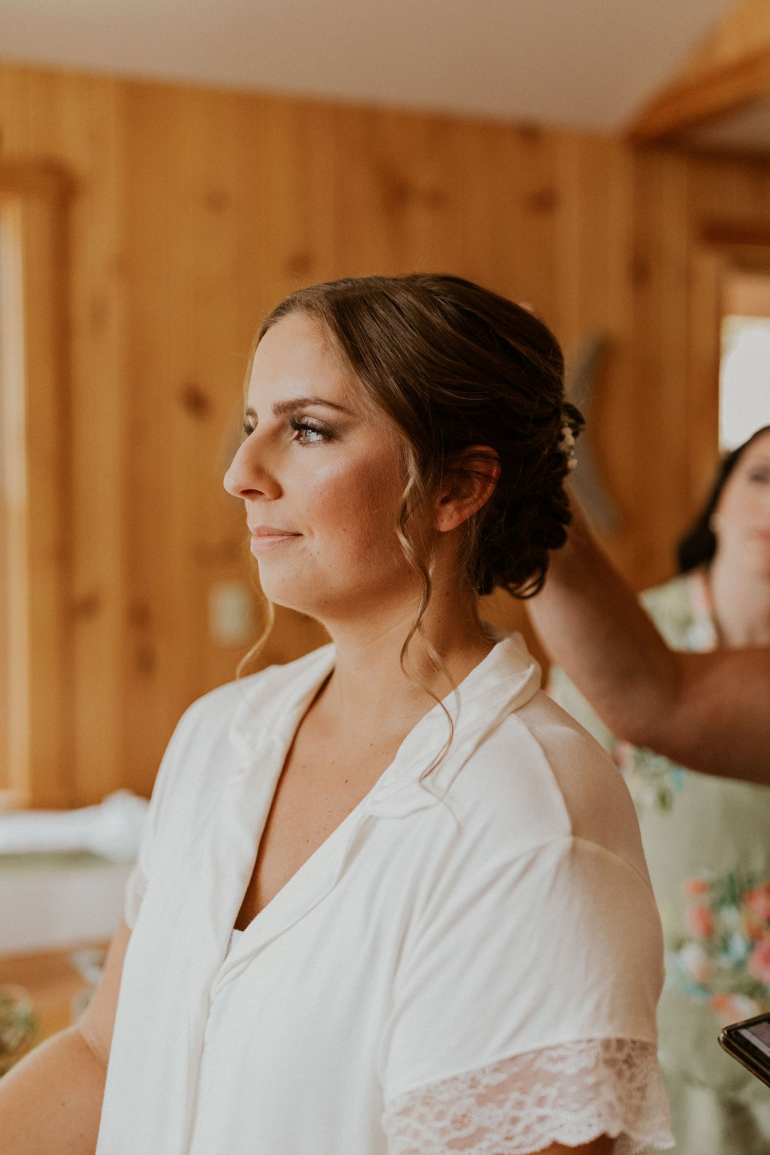 laid back lakeside wedding at Lake Shore Village Resort in Weare New Hampshire