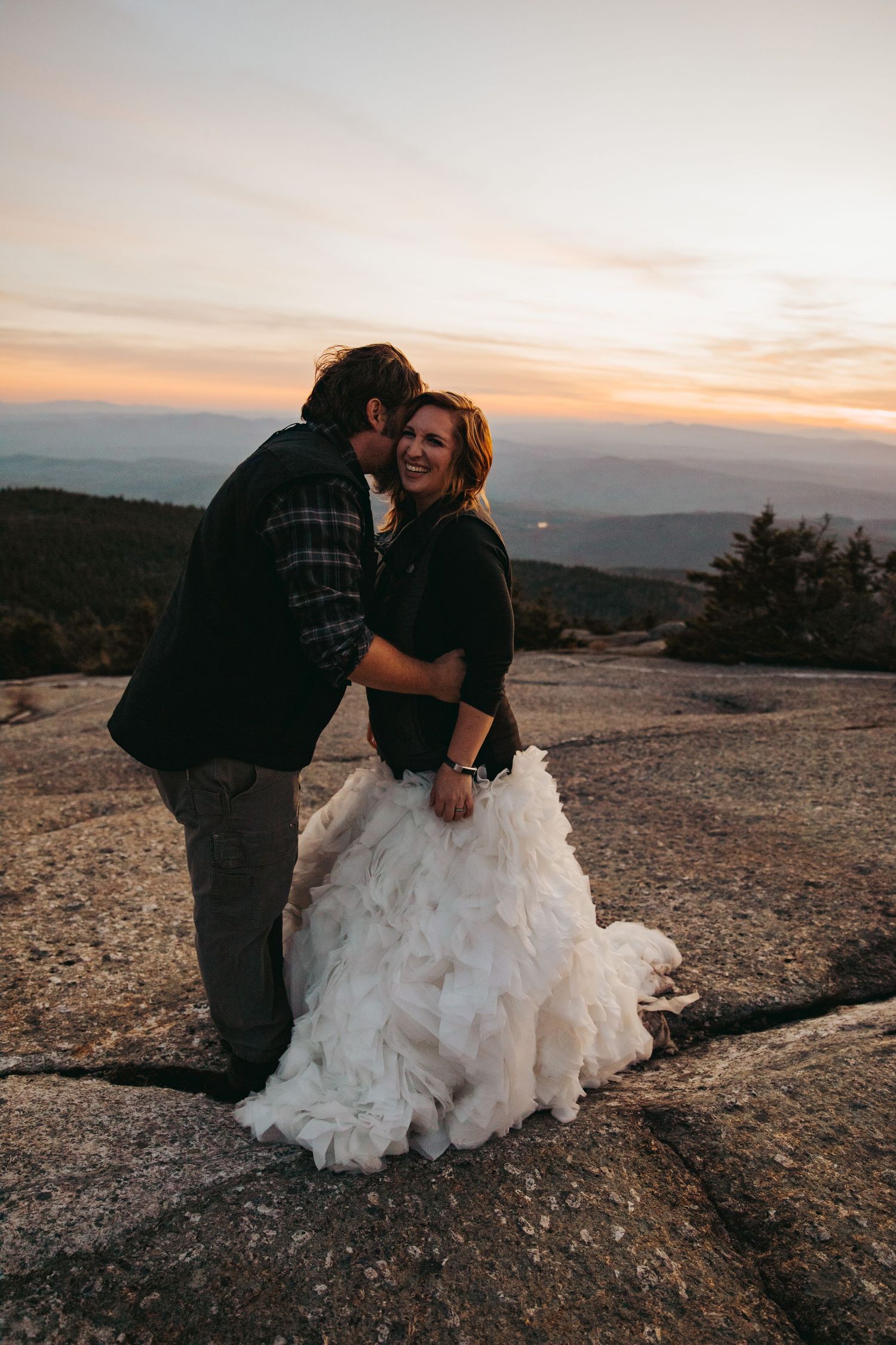 Sunset on Mount Cardigan, White Mountains New Hampshire