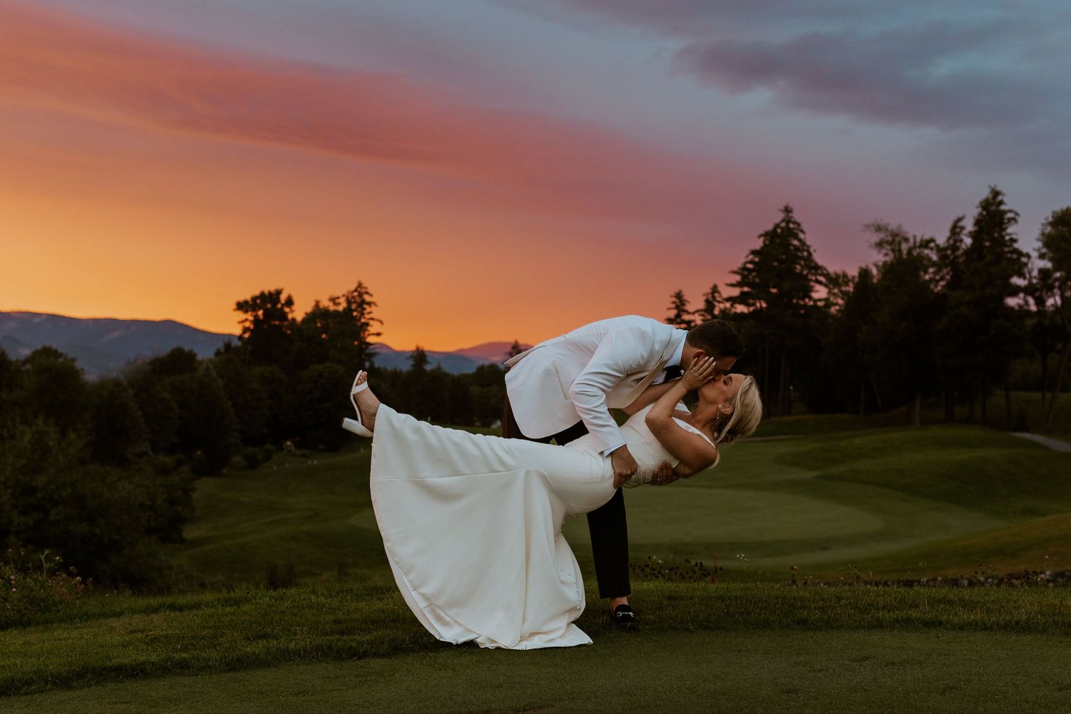 Luxury wedding in White Mountains NH