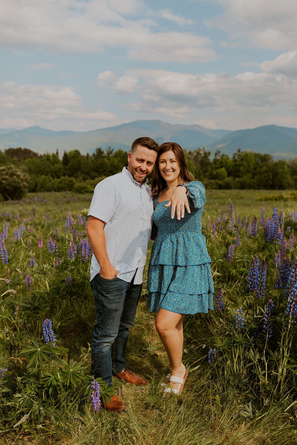 NH couple surprise engagement