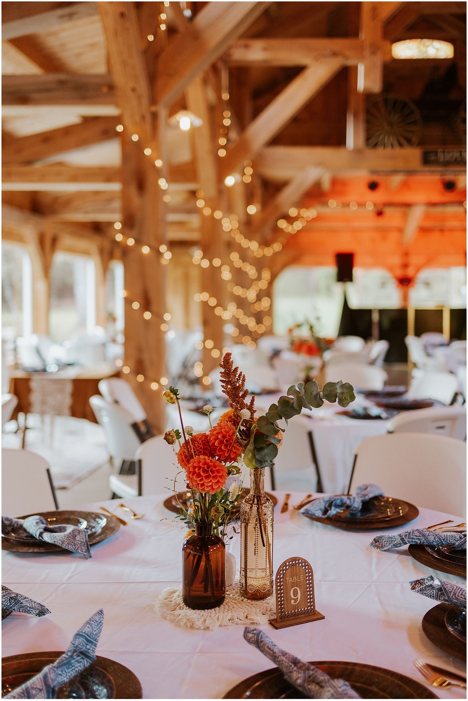Wedding reception at Mohawk Falls NH
