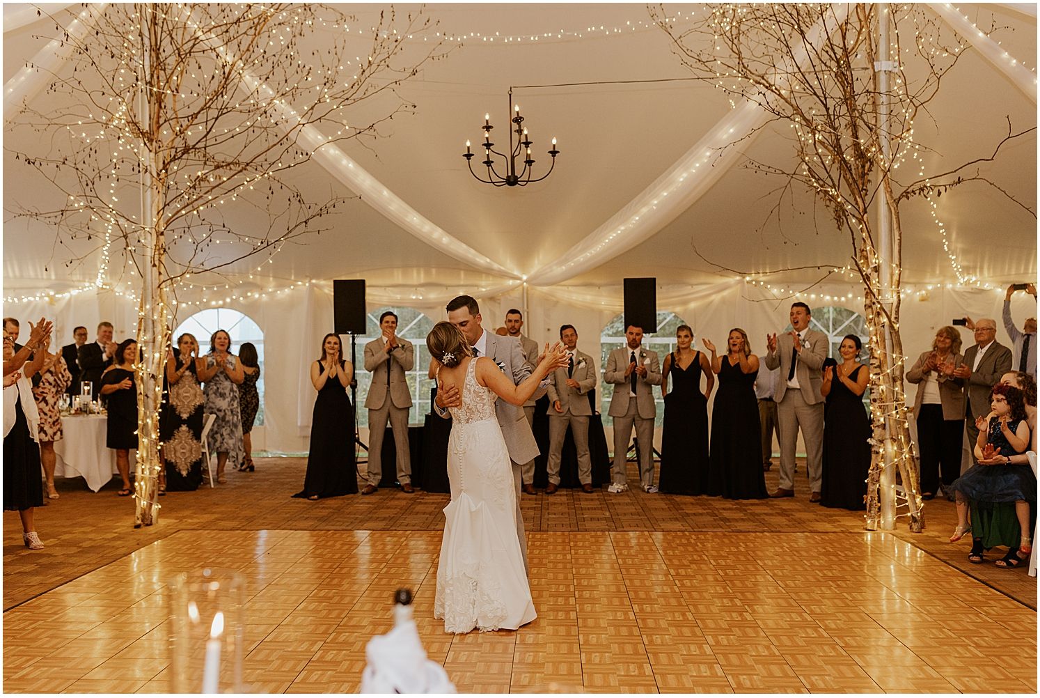 First dance Waterville Valley Resort wedding