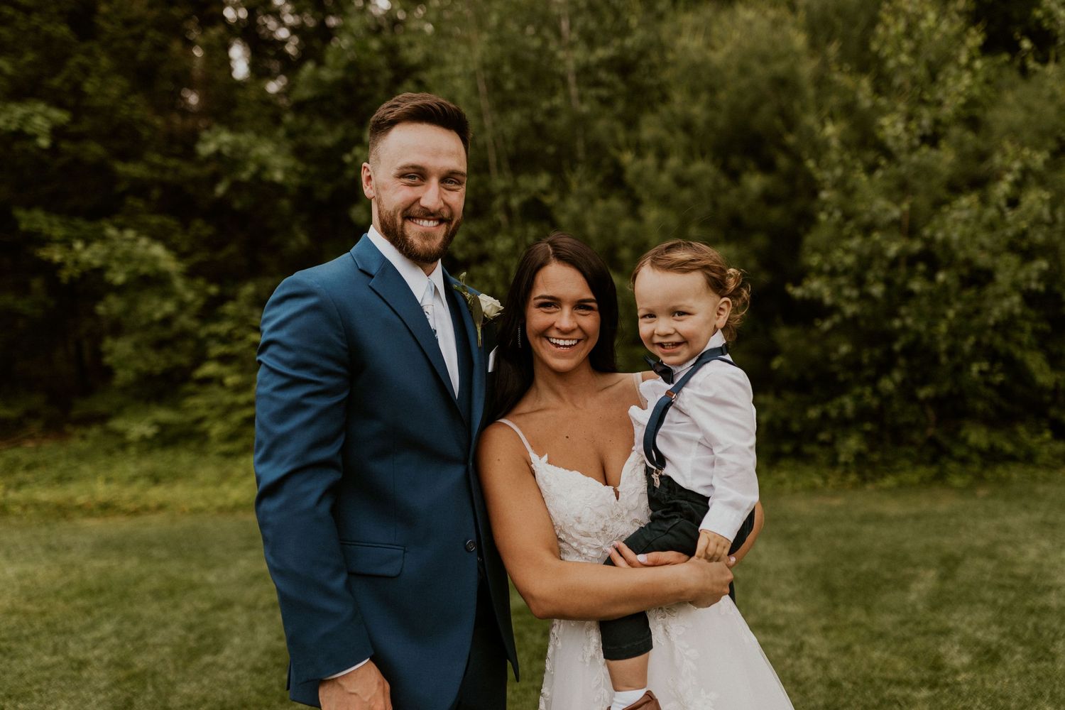 Early summer wedding at the Barn at Bull Meadow in Concord New Hampshire