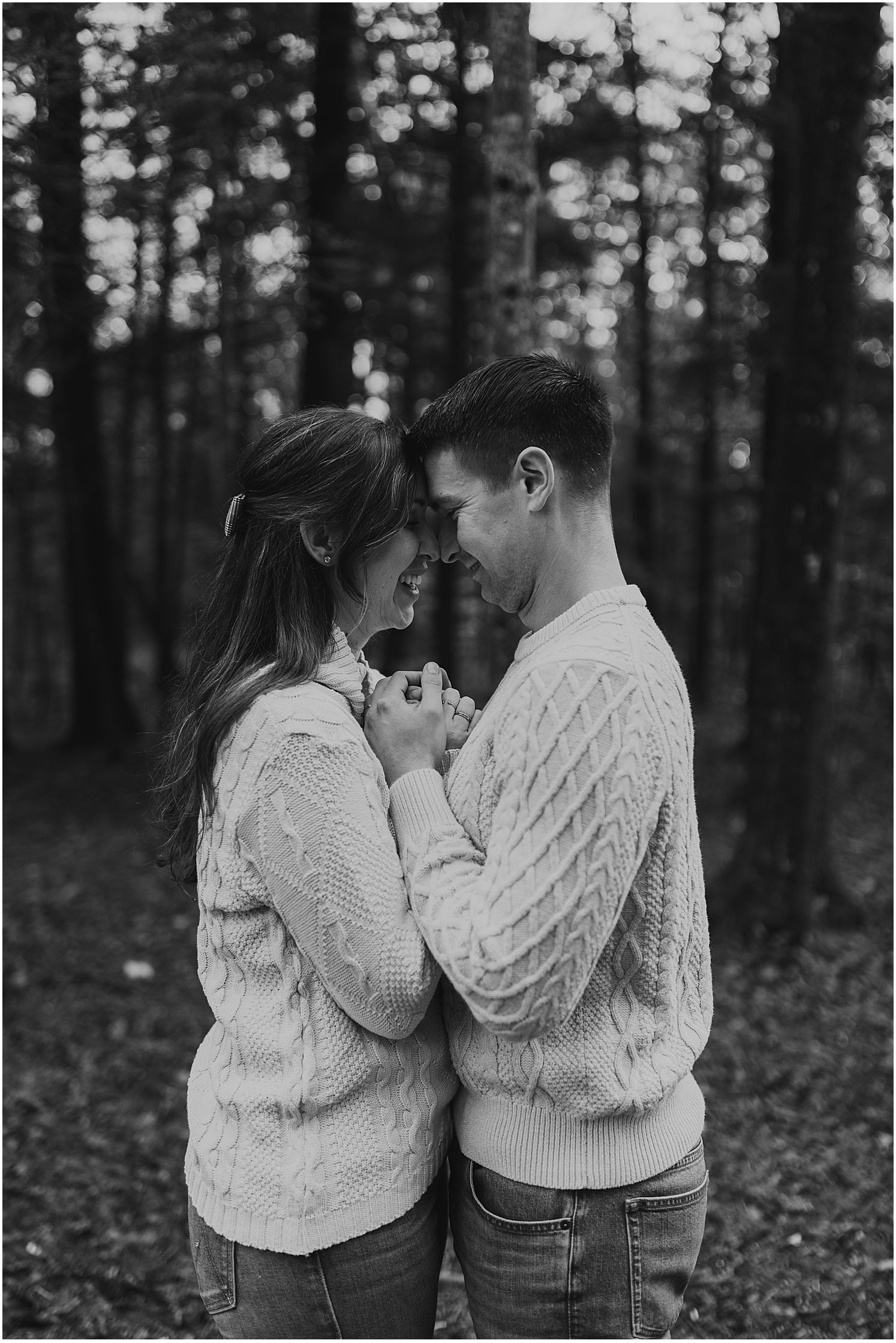 Photoshoot during romantic North Conway getaway