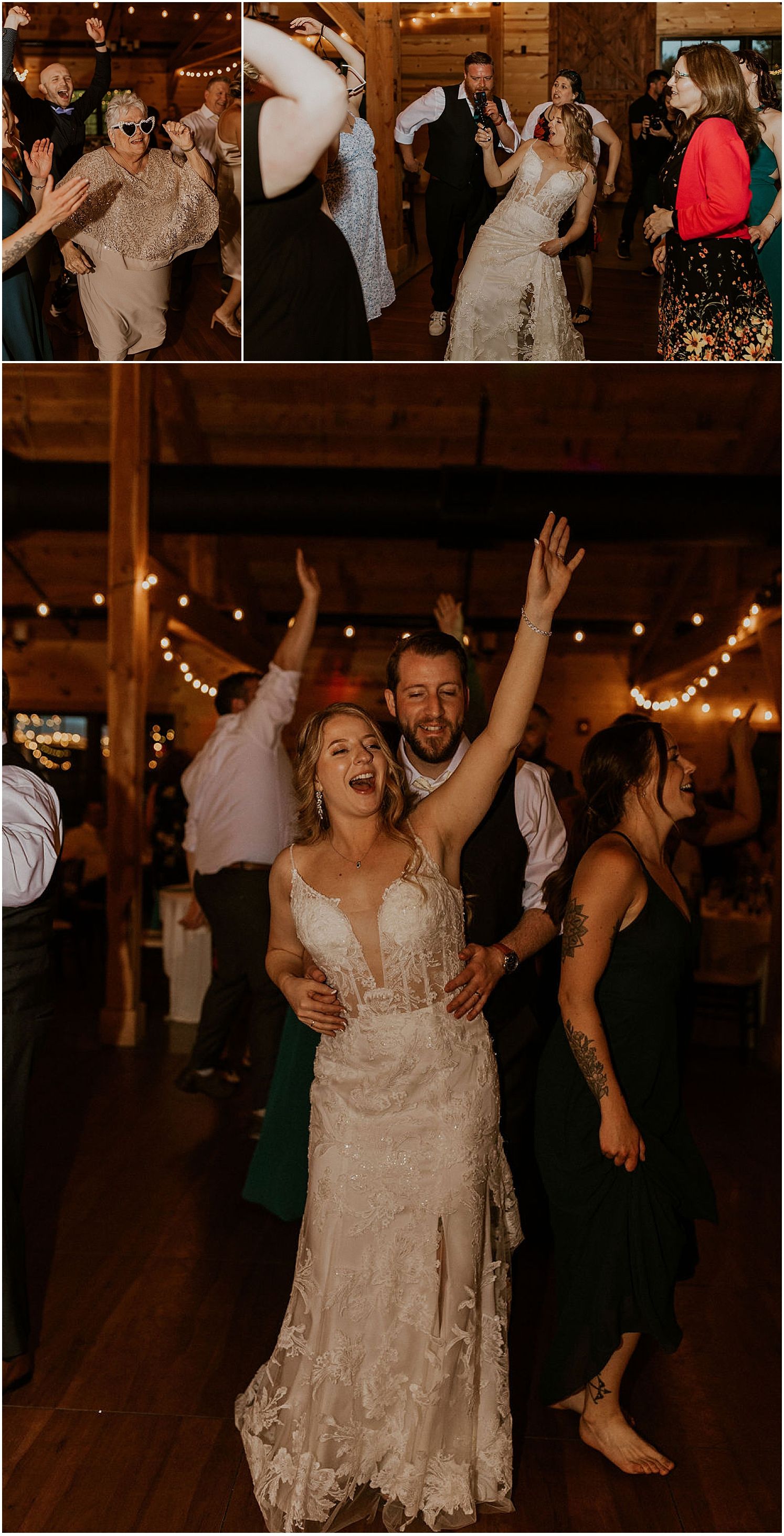 New Hampshire summer wedding