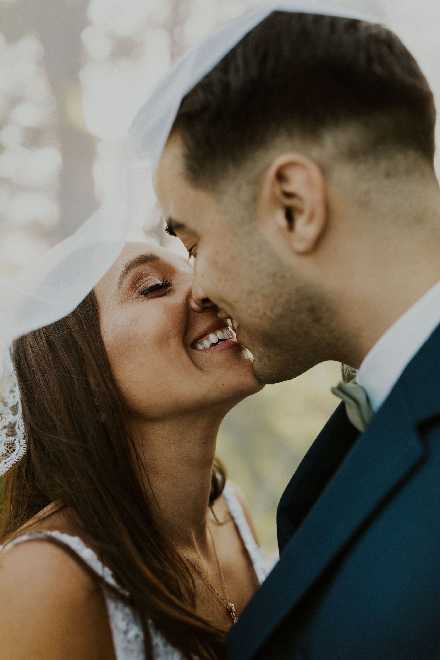 Chrissy and Mike during golden hour portraits at the Arabella Estate in Buxton Maine.