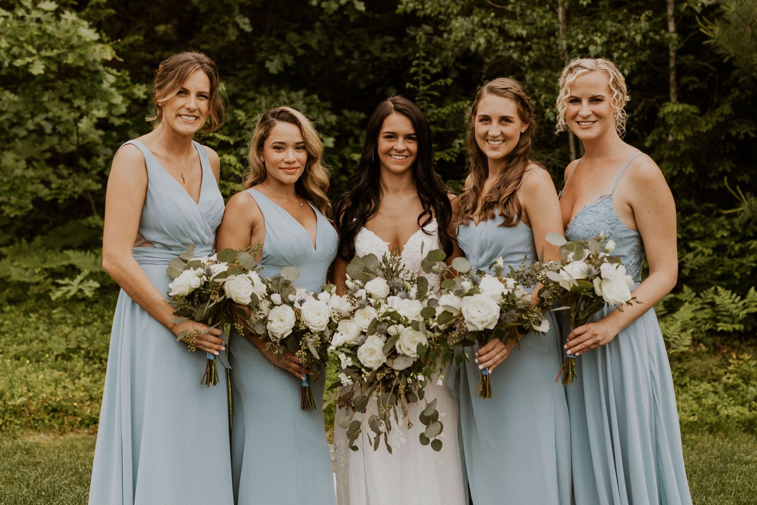 Early summer wedding at the Barn at Bull Meadow in Concord New Hampshire