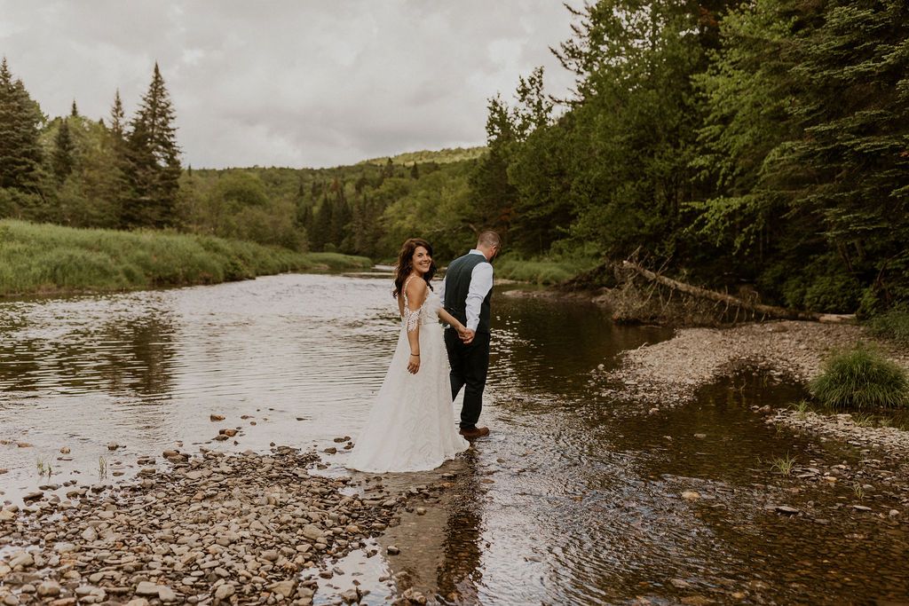 NH White Mountains elopement