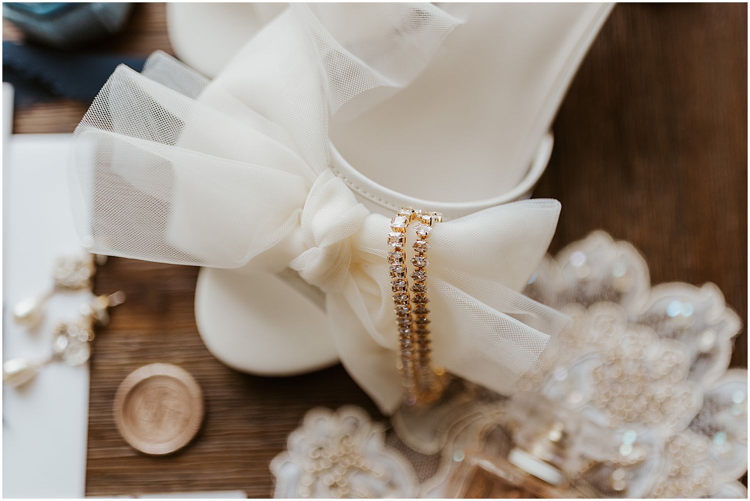 bridal details NH mountain wedding