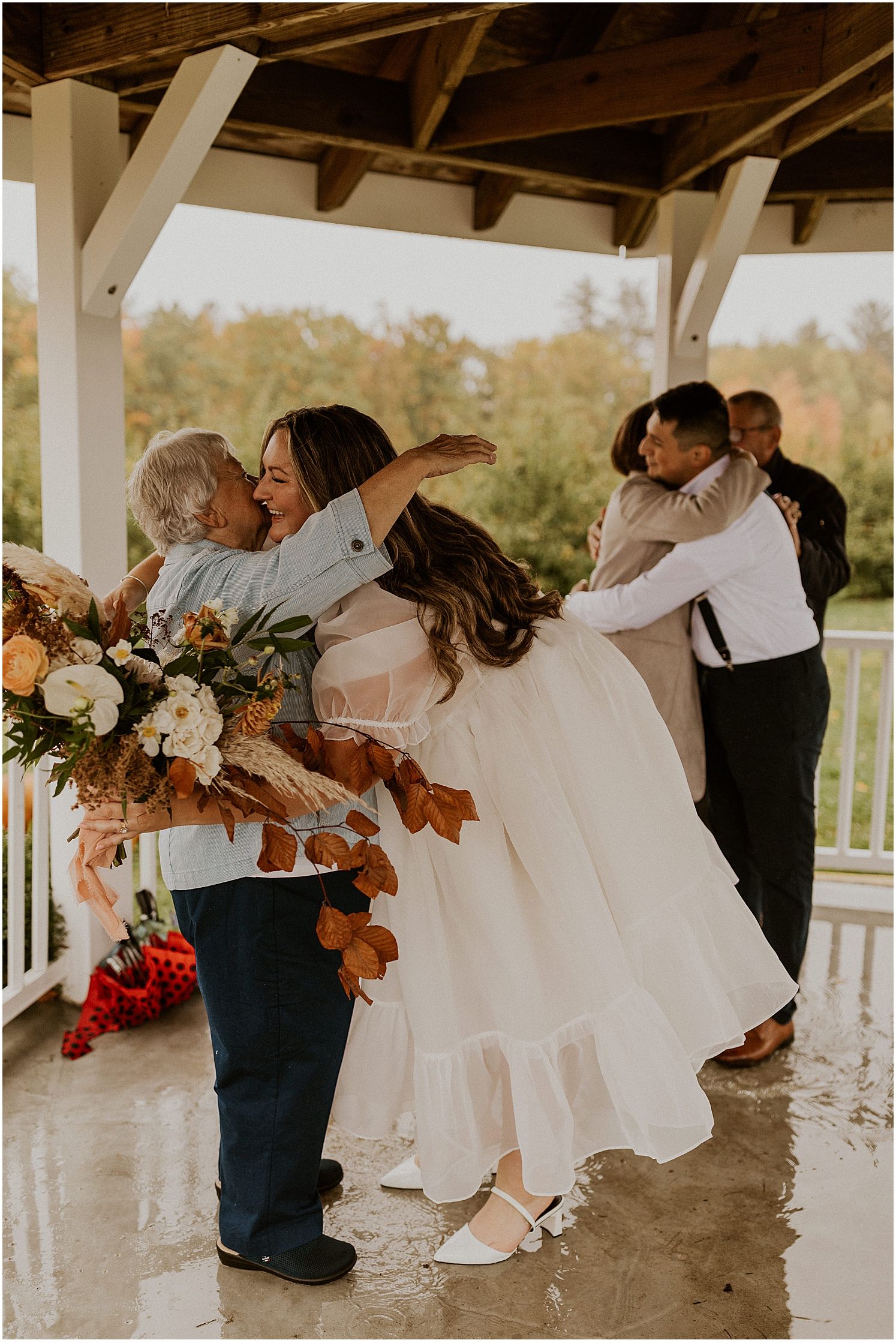 New England elopement ceremony