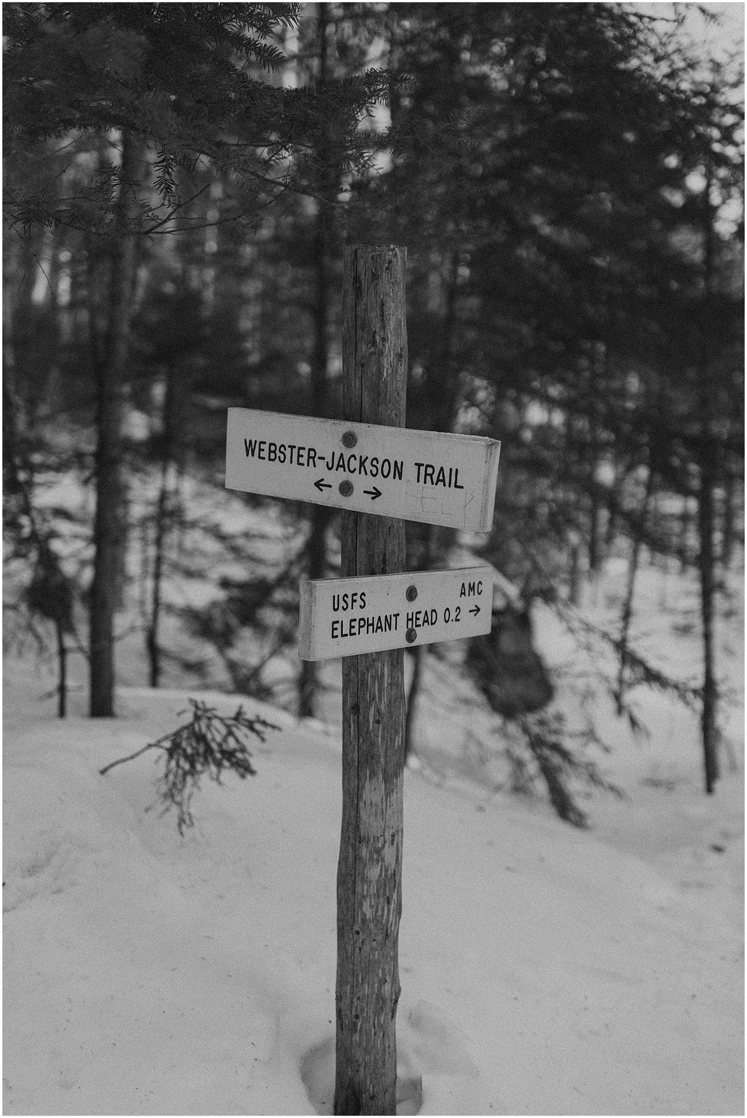 NH adventure engagement photos in the mountains