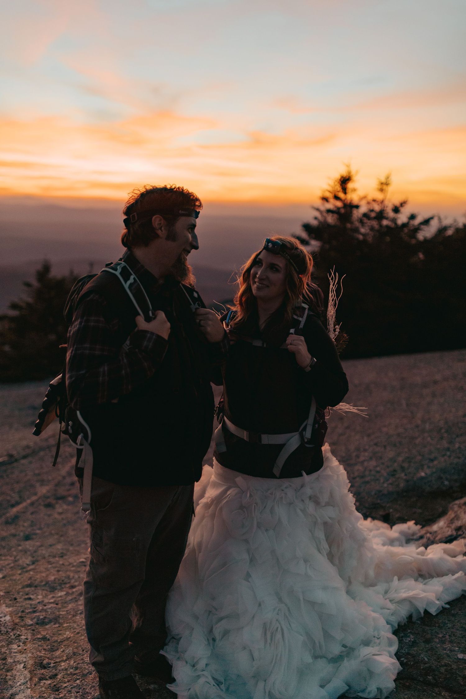 Sunset on Mount Cardigan, White Mountains New Hampshire