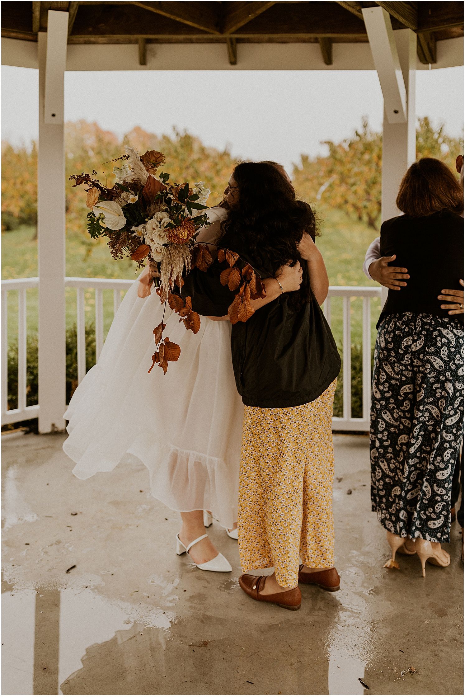 New England elopement apple orchard