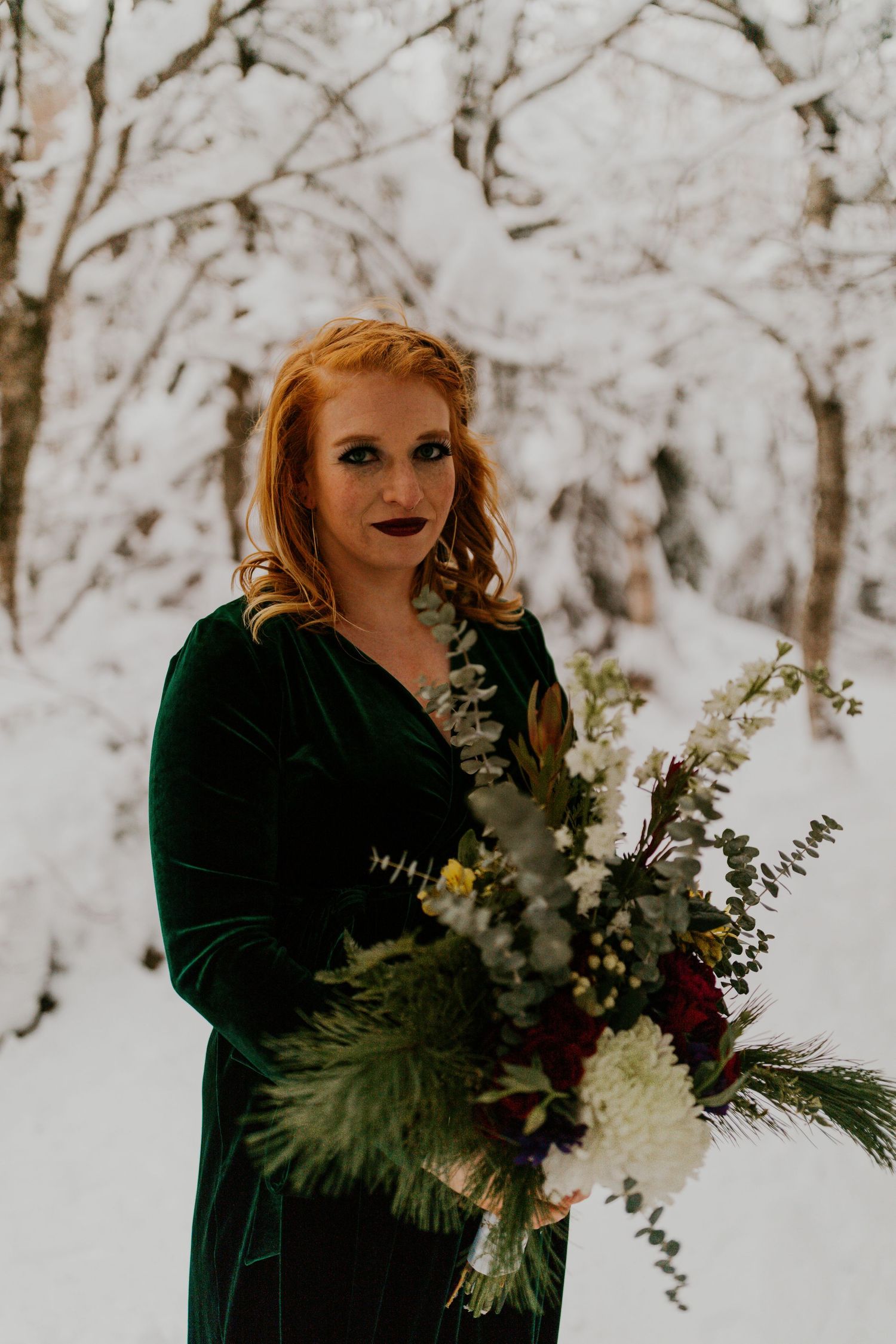 Franconia Notch State Park Elopement Photos