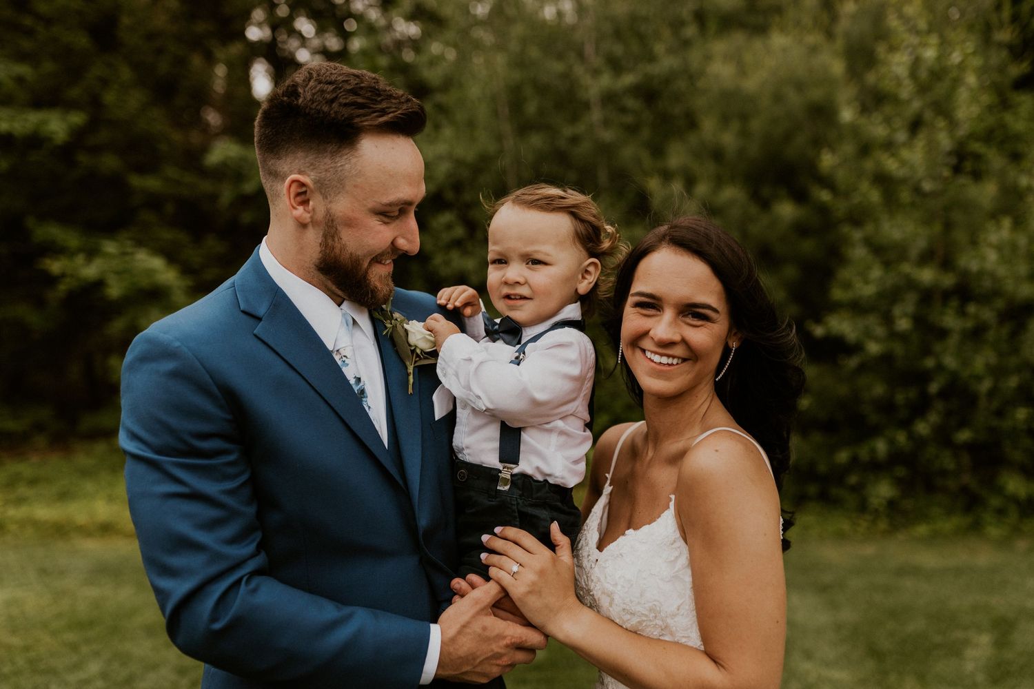 Early summer wedding at the Barn at Bull Meadow in Concord New Hampshire