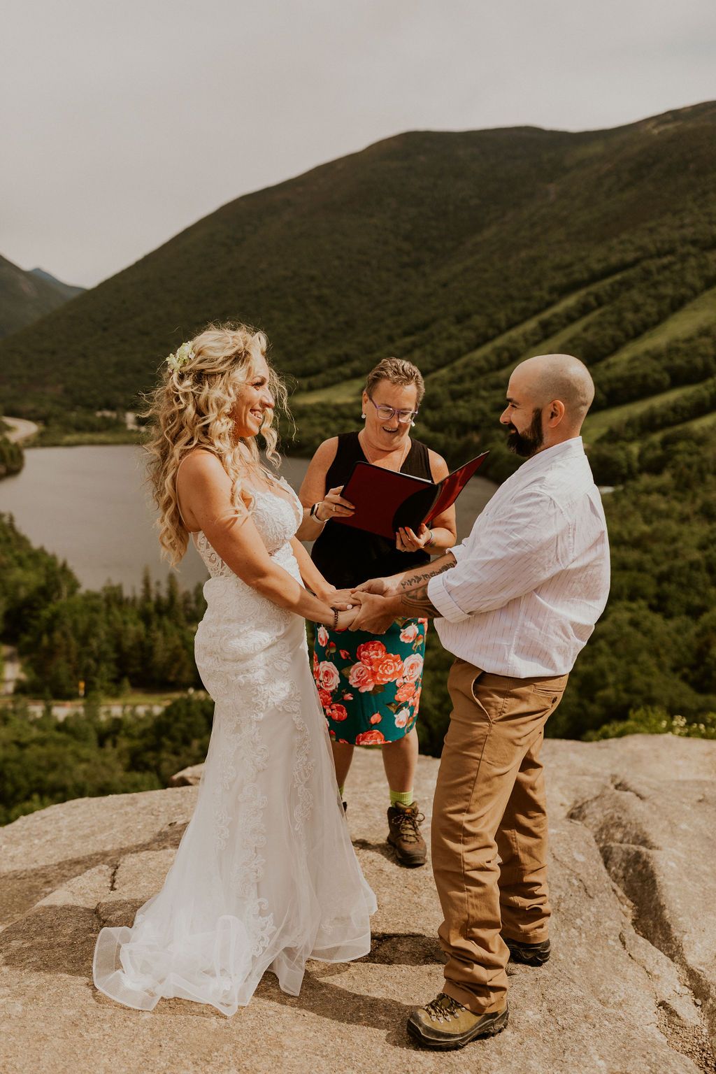 NH elopement in Franconia Notch