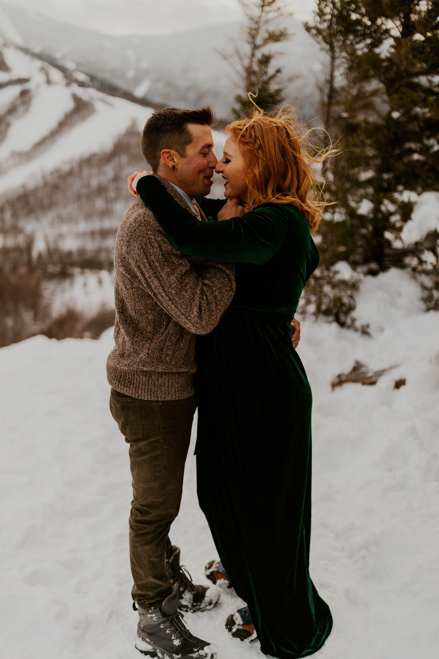 Franconia Notch State Park Elopement Photos