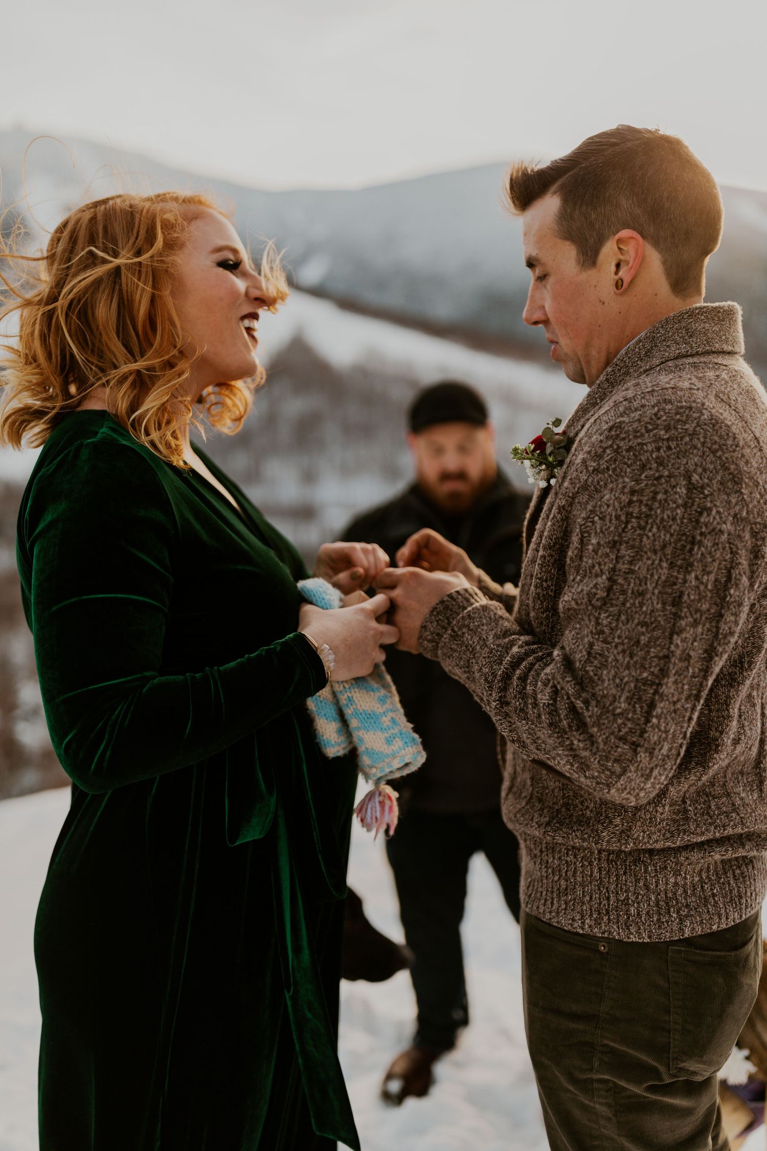 Franconia Notch State Park Elopement Photos