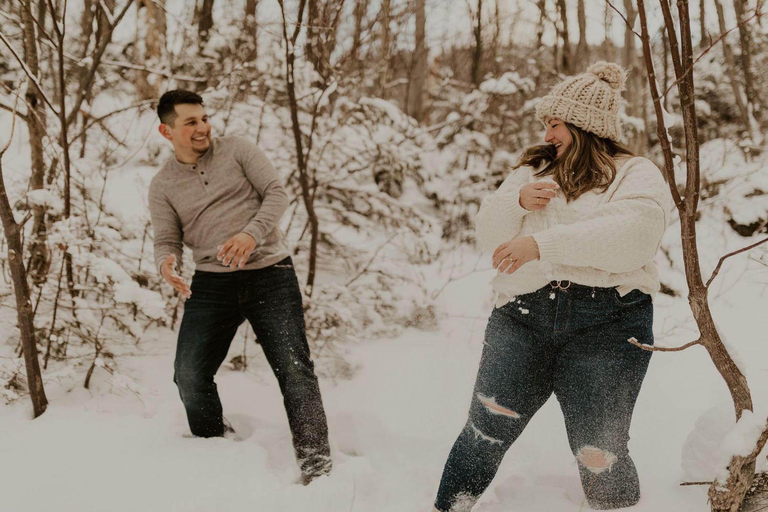 Franconia Notch State Park, Engagement Photographer, White Mountain Photographer, New Hampshire Adventure Photographer