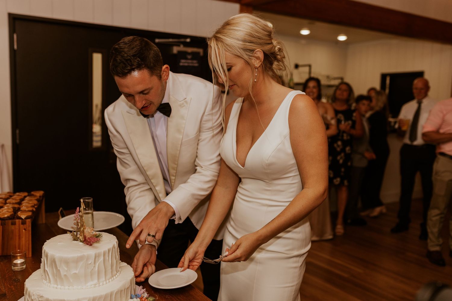 Cake cutting at Owls Nest NH