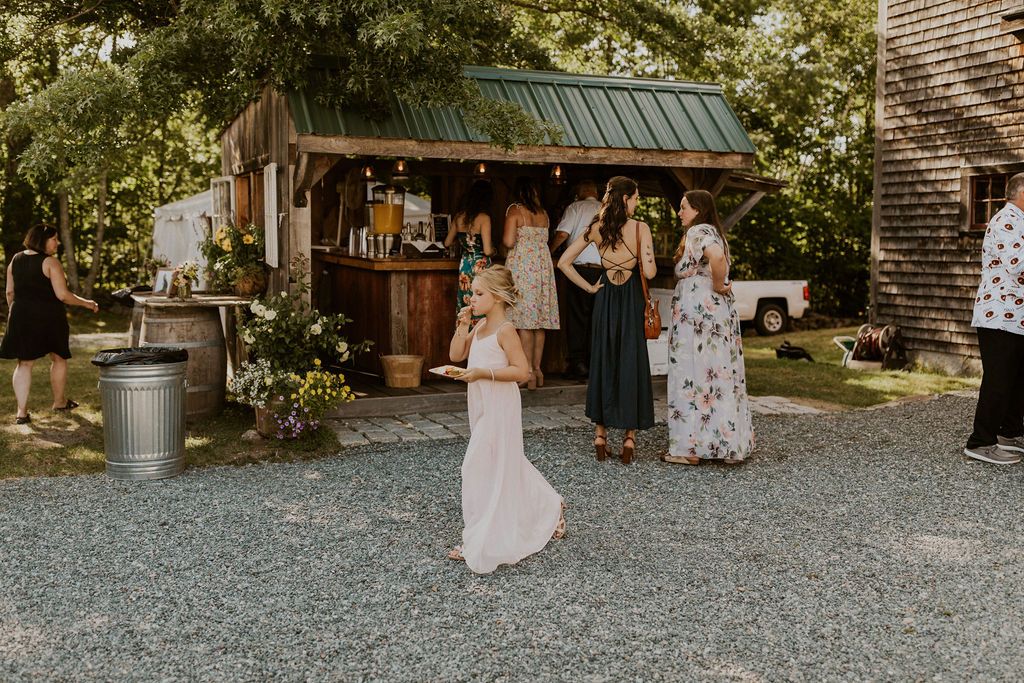New Hampshire barn wedding in Gilford NH