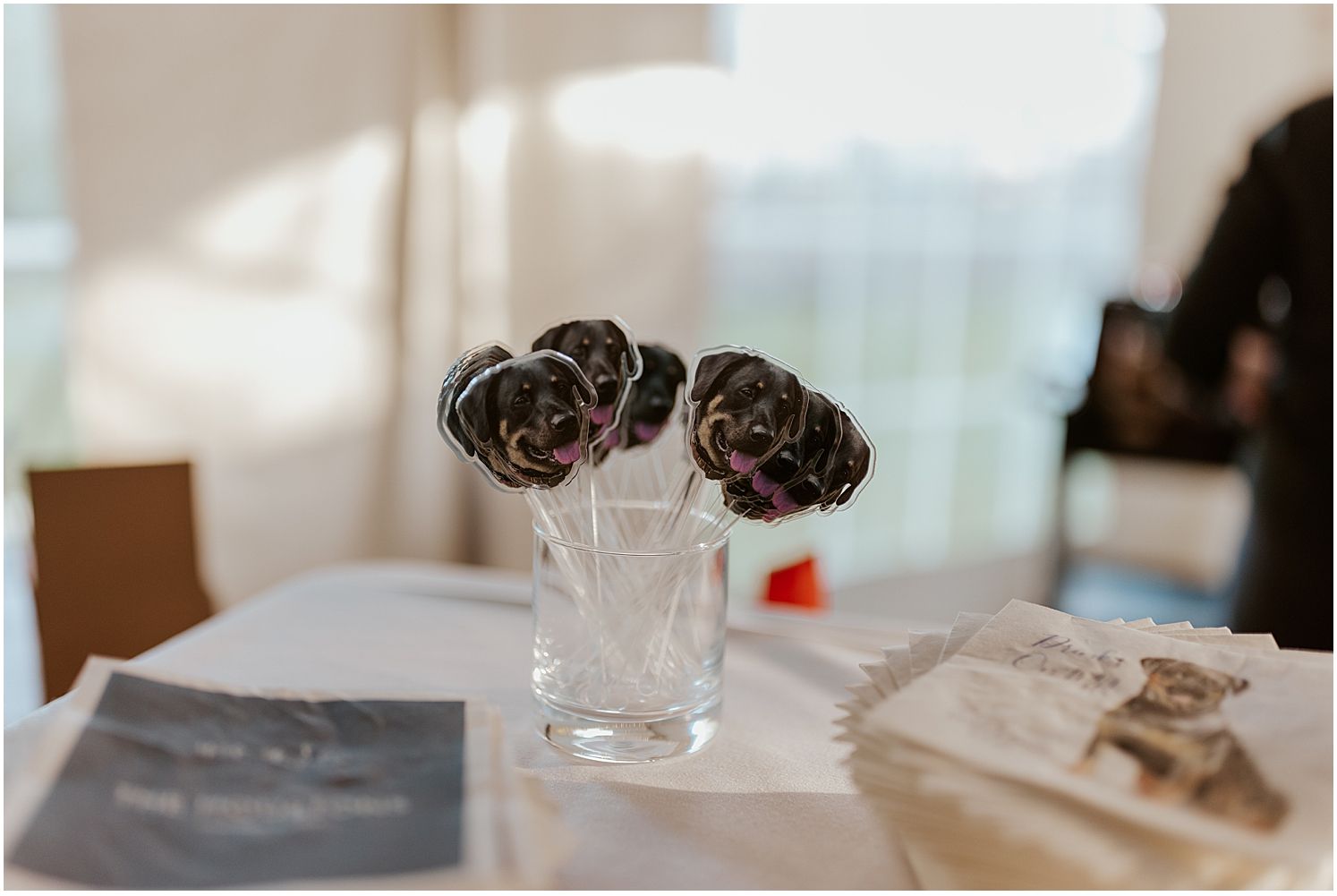 Wedding cocktail stirrers