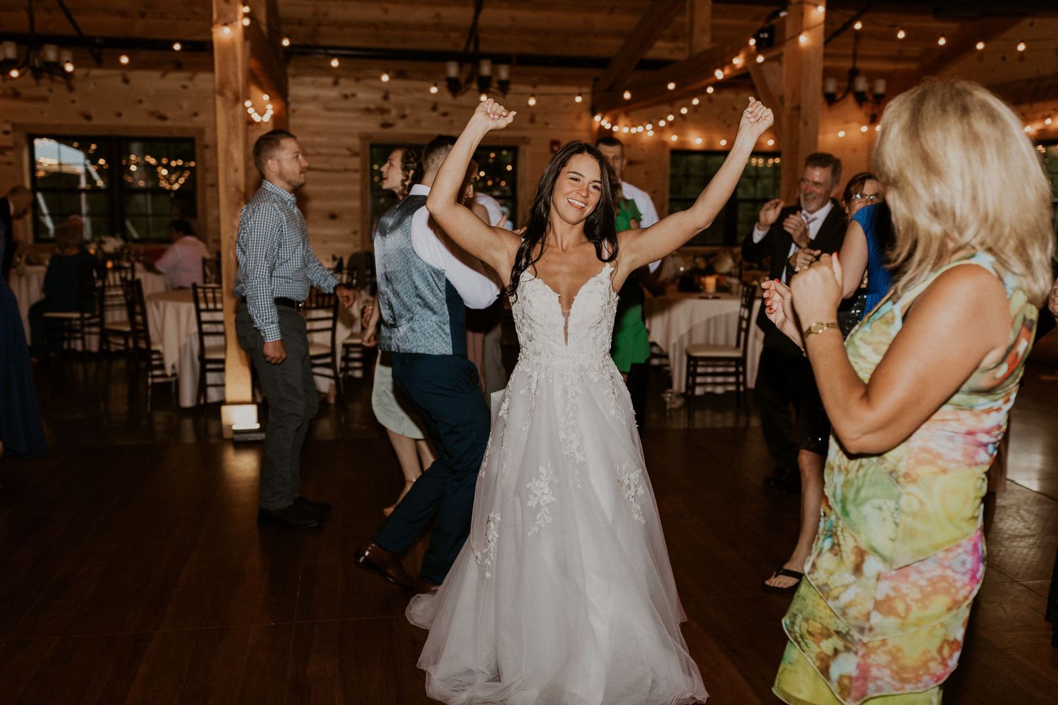 Early summer wedding at the Barn at Bull Meadow in Concord New Hampshire