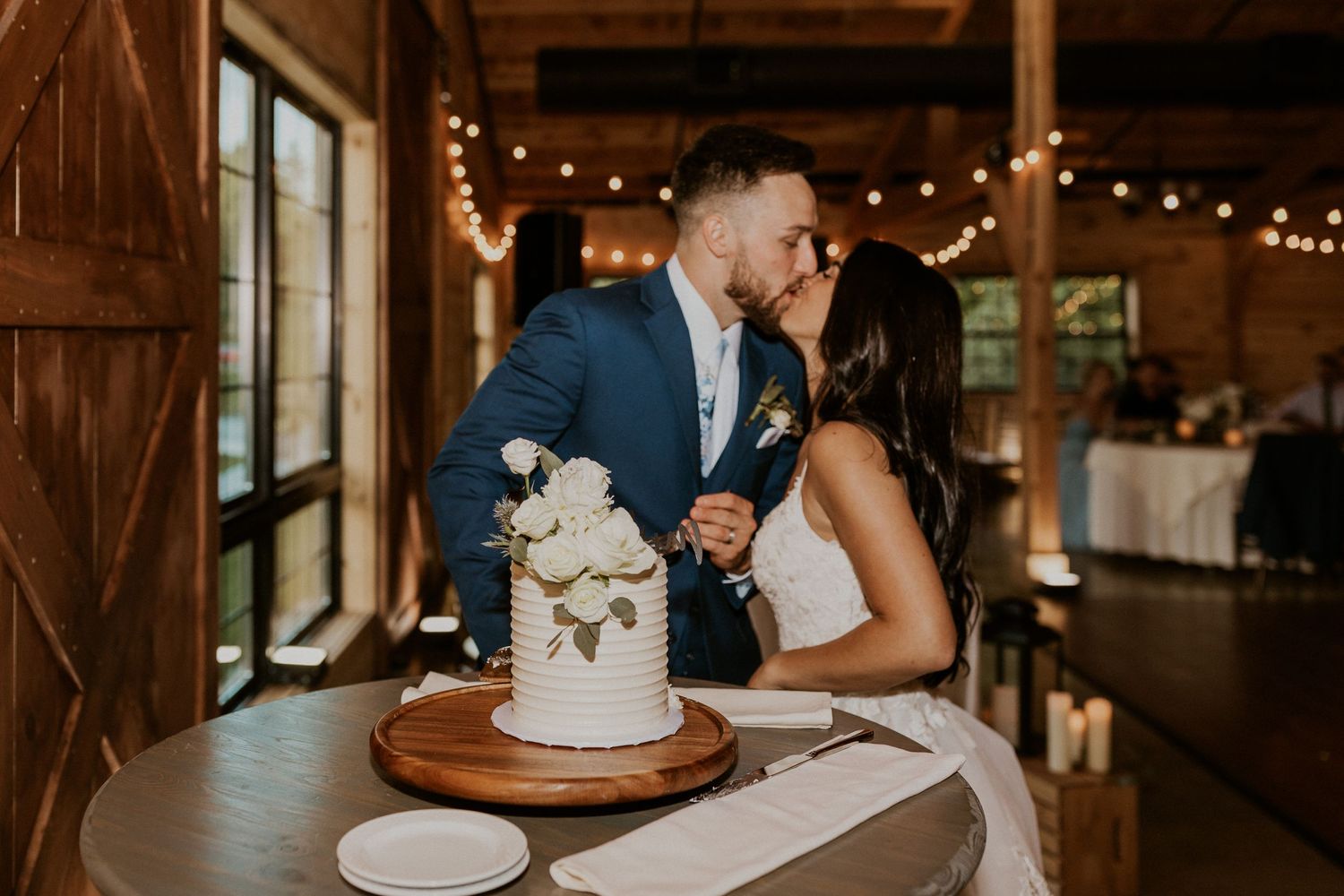 Early summer wedding at the Barn at Bull Meadow in Concord New Hampshire