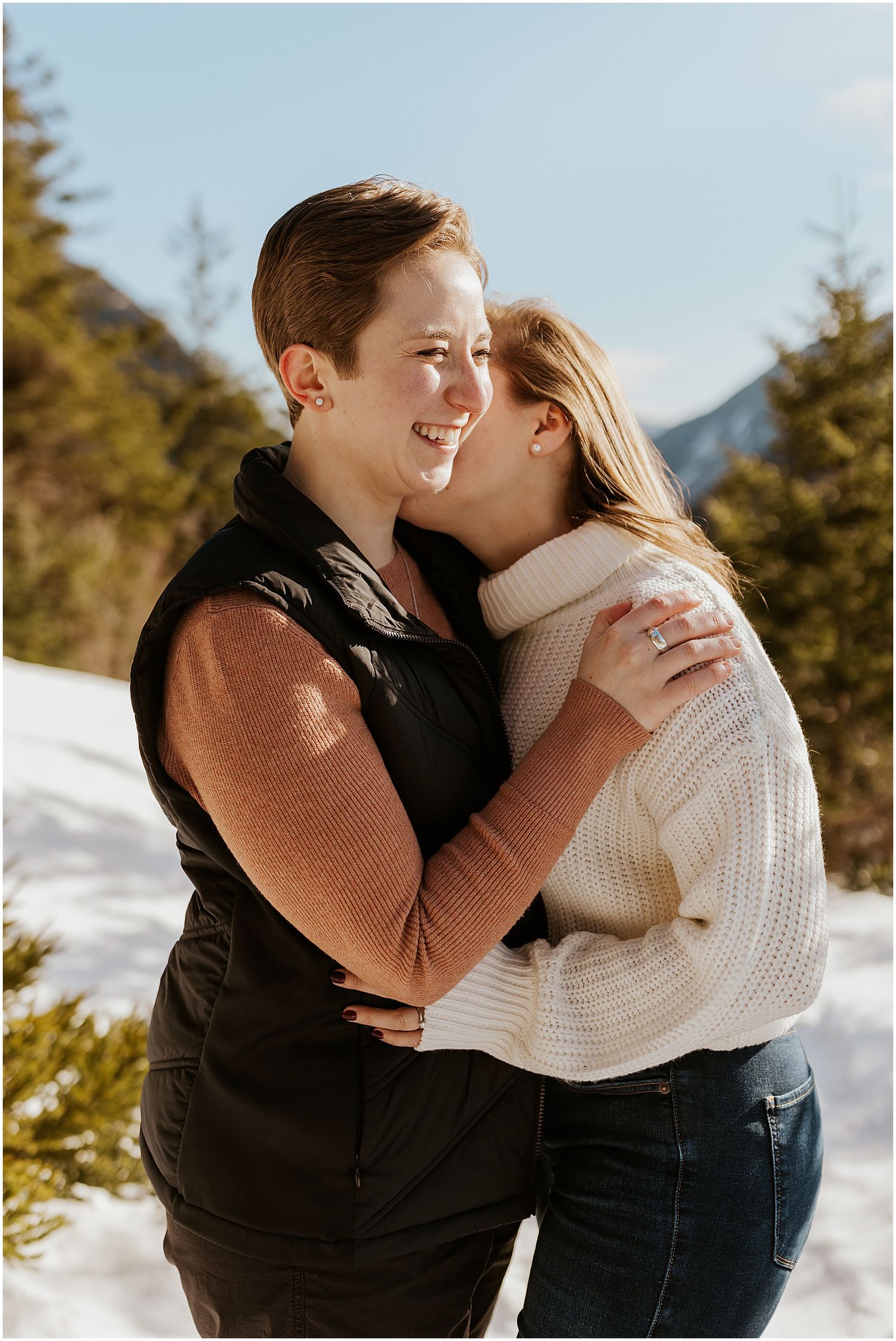 Engagement photos new hampshire