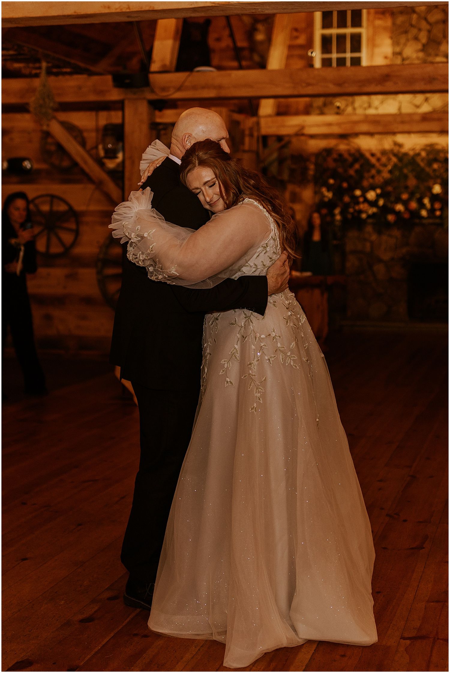 NH wedding father daughter dance