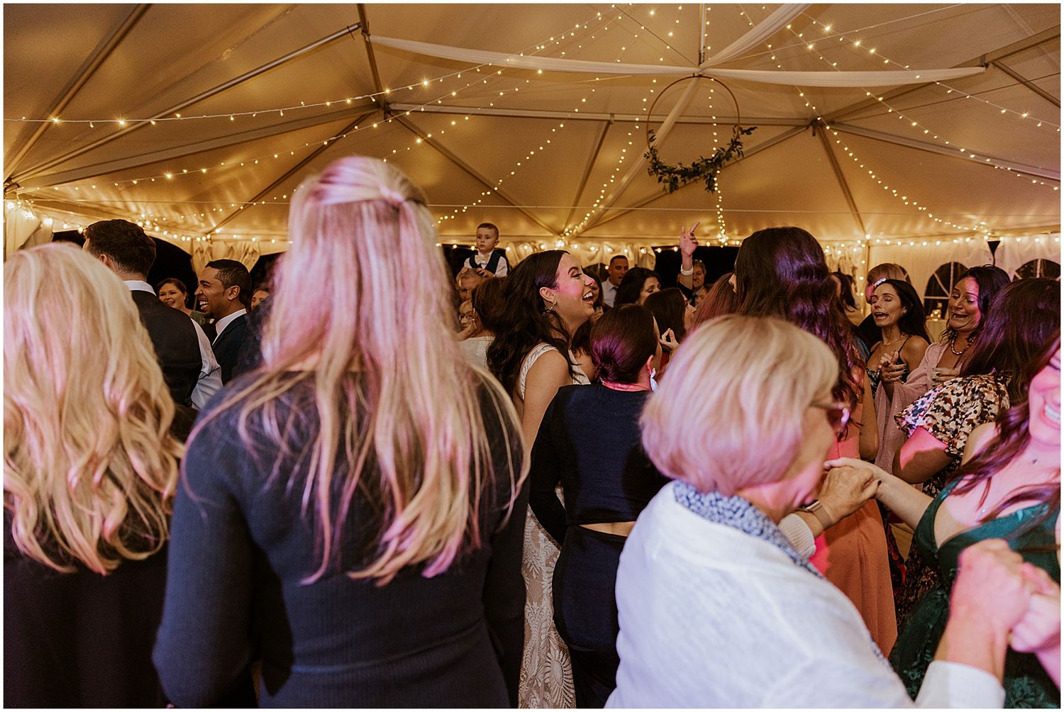Lake Shore Village Resort wedding reception
