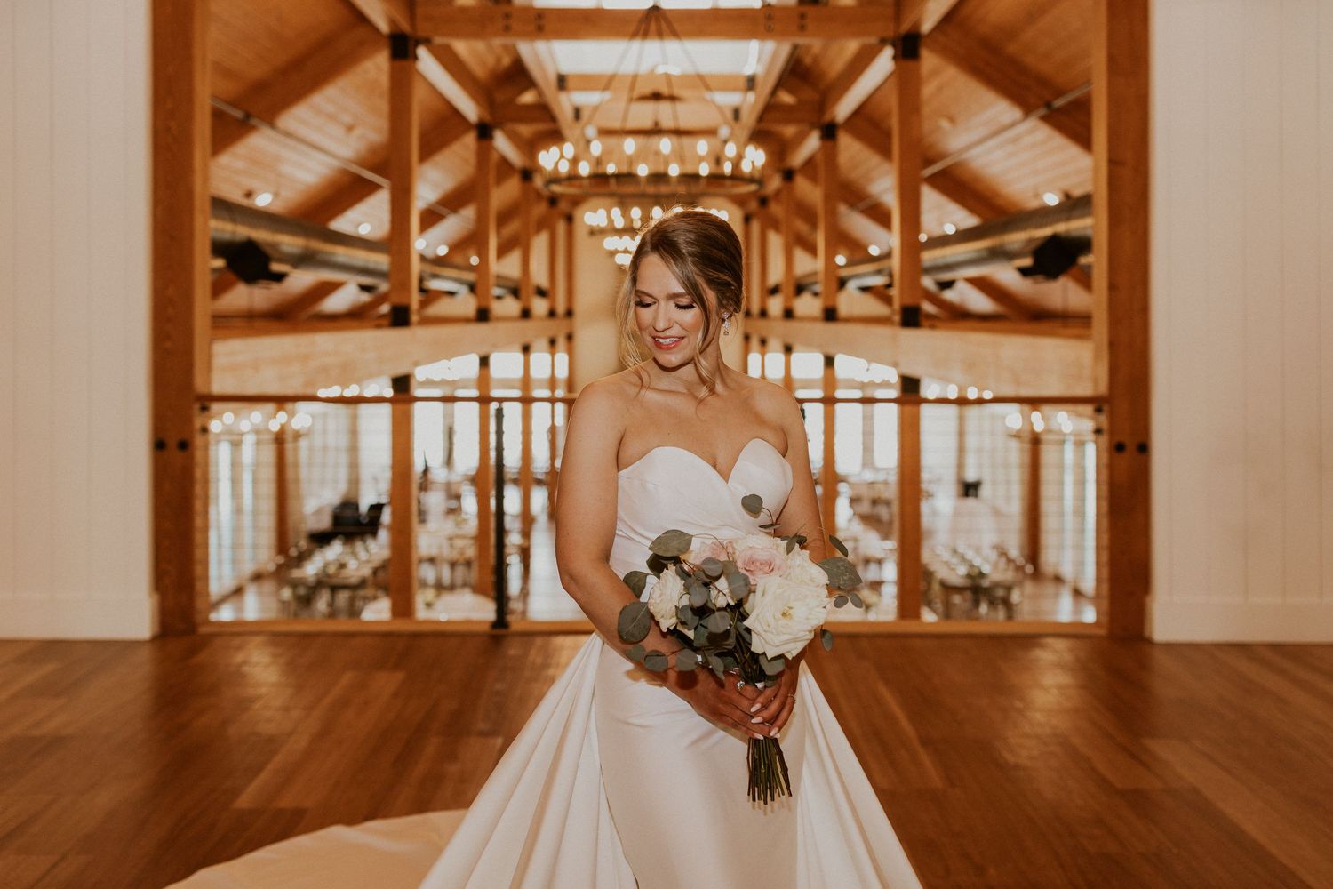 A portrait of Kendra in the lake house of Owl's Nest Resort in Thornton New Hampshire.