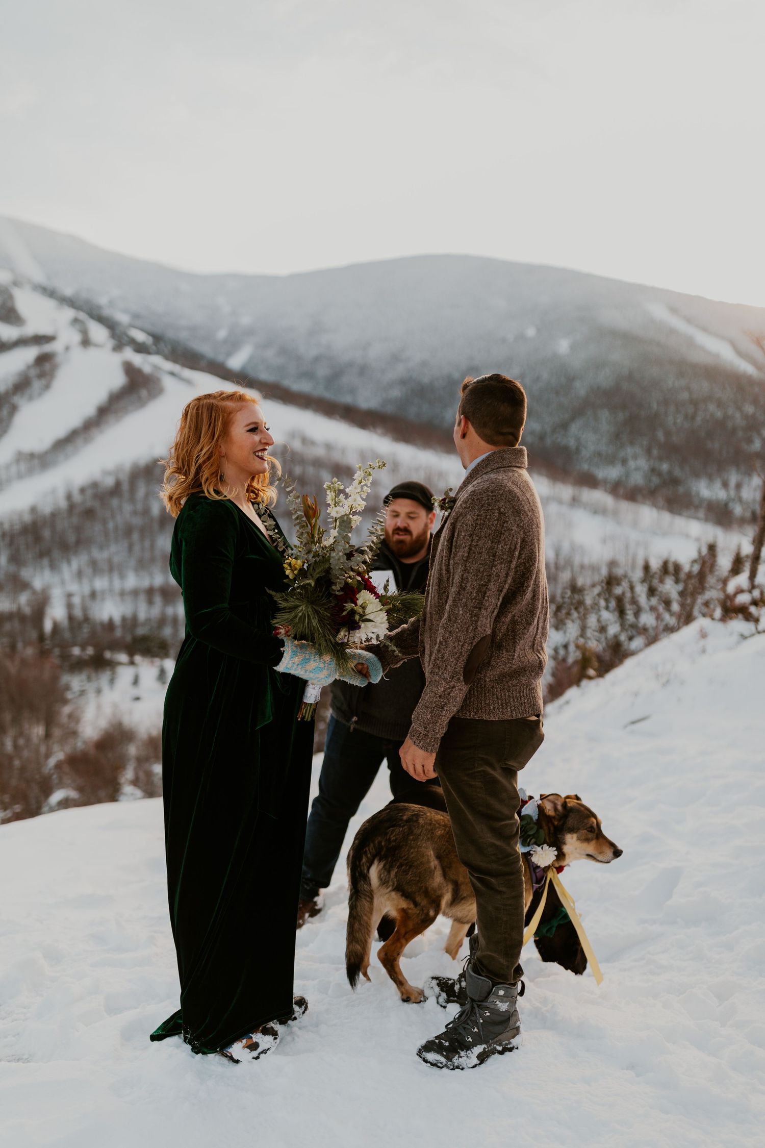 Franconia Notch State Park Elopement Photos
