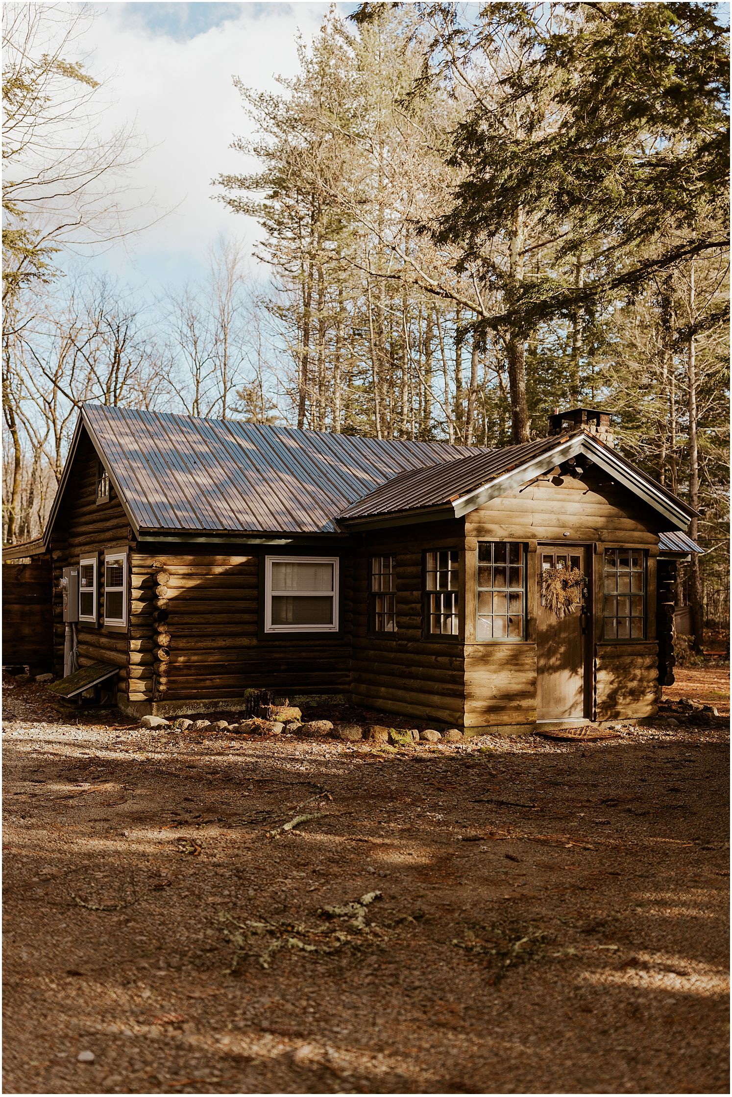Photoshoot at the Conscious Cabin in Conway NH