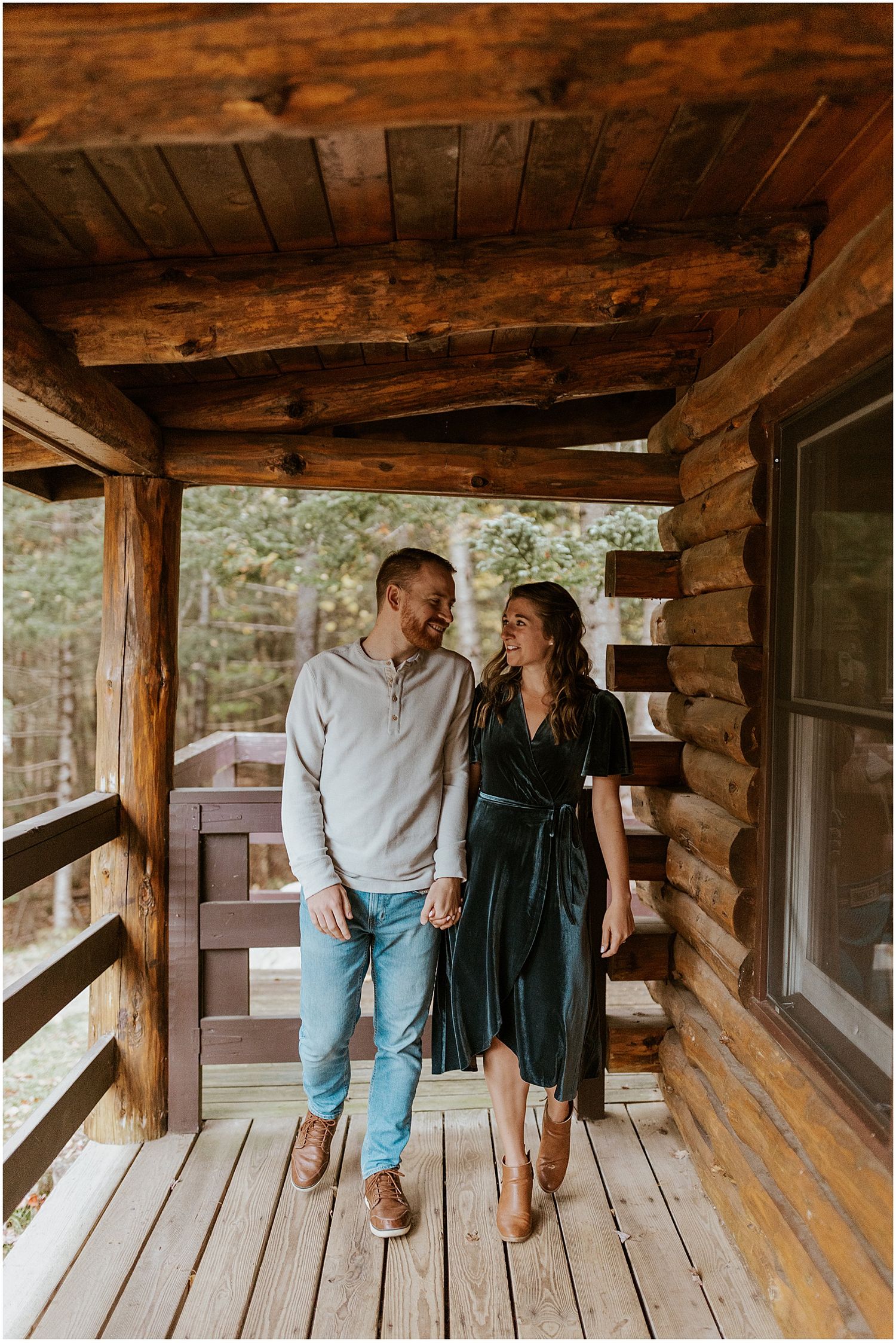 Fall Engagement Photos in The White Mountains - New Hampshire Wedding  Photographer - Robin Easler Photography
