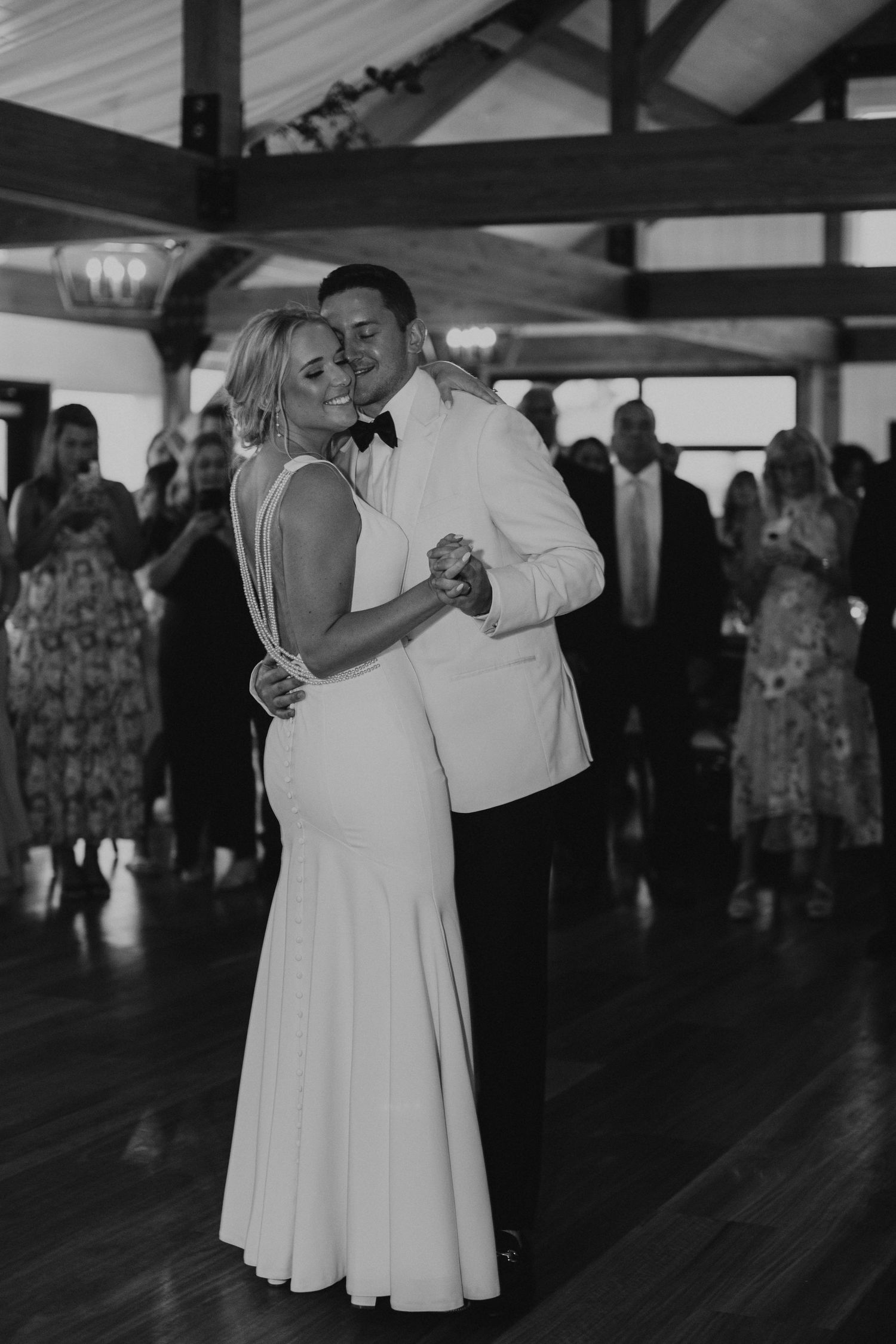 White Mountains wedding first dance