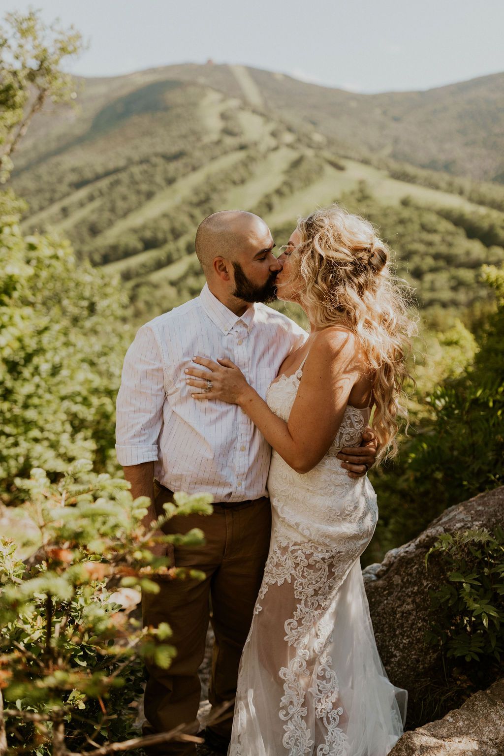 NH summer elopement in White Mountains
