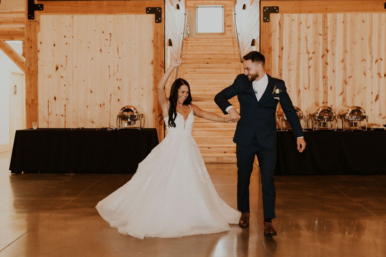 Early summer wedding at the Barn at Bull Meadow in Concord New Hampshire