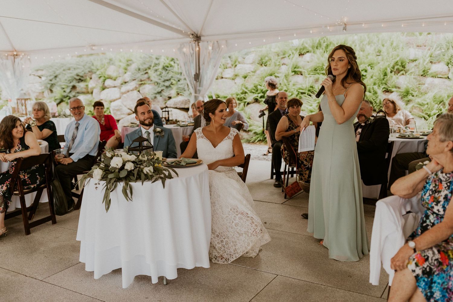 laid back lakeside wedding at Lake Shore Village Resort in Weare New Hampshire