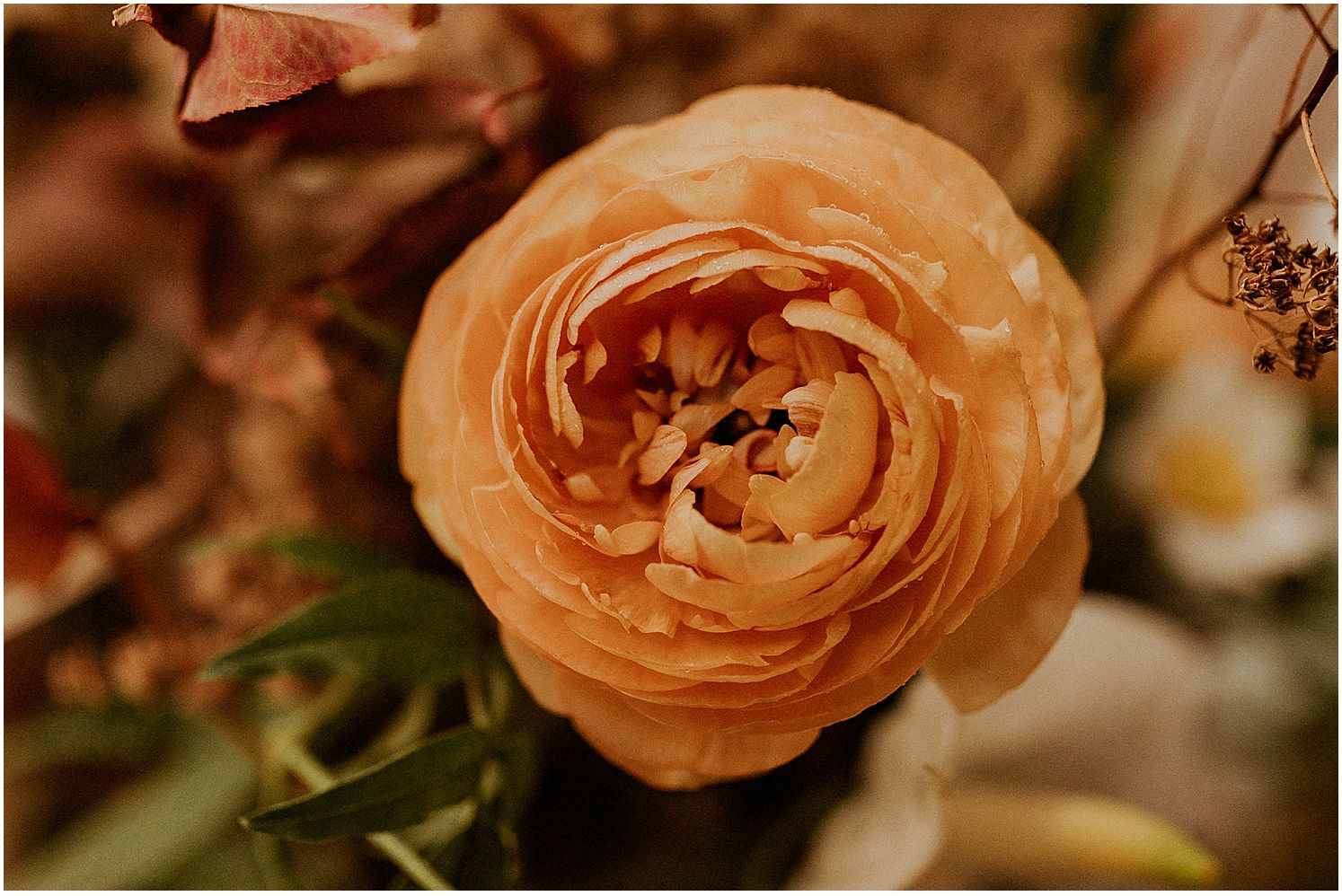 Fall wedding flowers