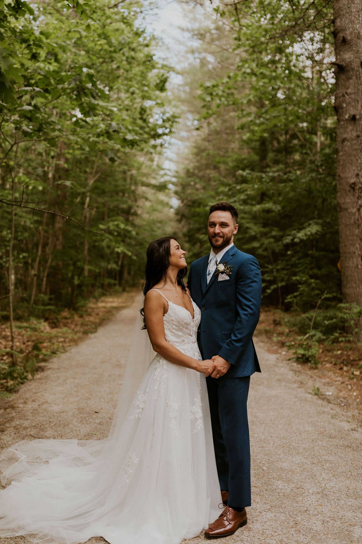 Early summer wedding at the Barn at Bull Meadow in Concord New Hampshire