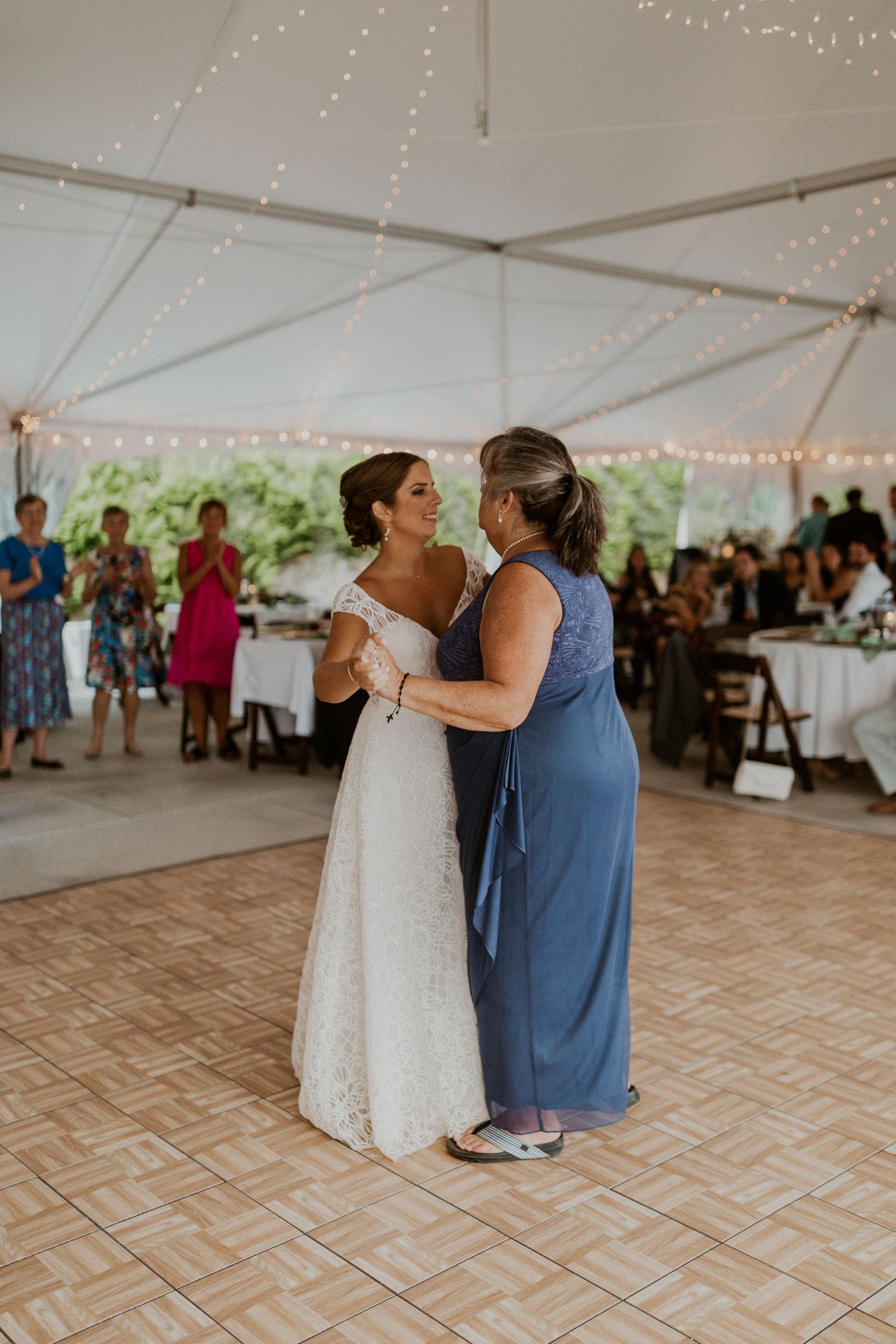 laid back lakeside wedding at Lake Shore Village Resort in Weare New Hampshire