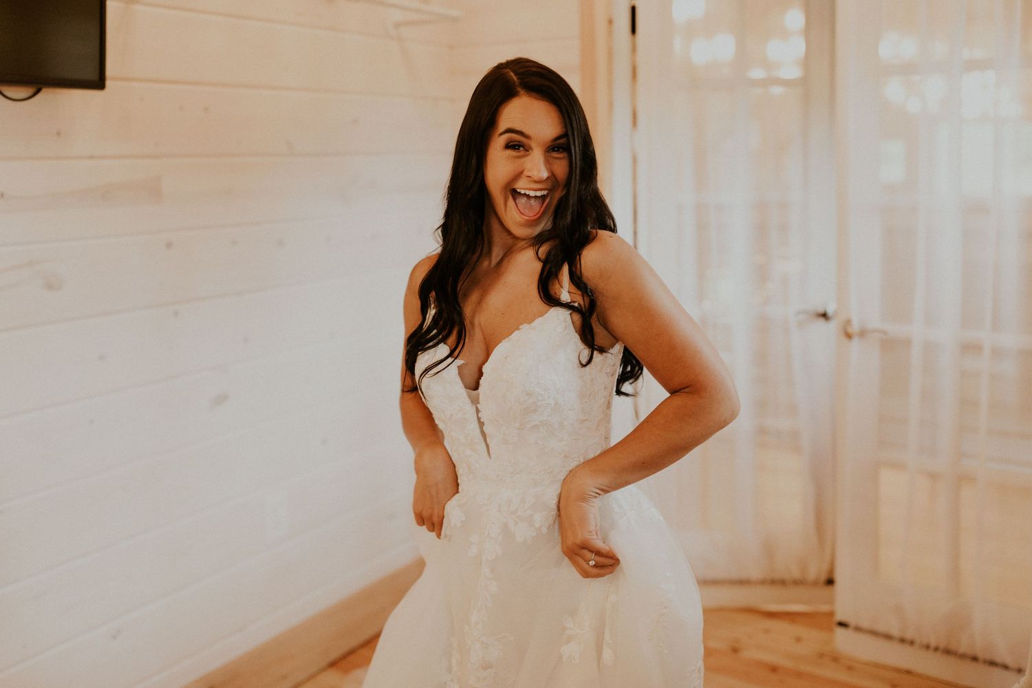 Early summer wedding at the Barn at Bull Meadow in Concord New Hampshire