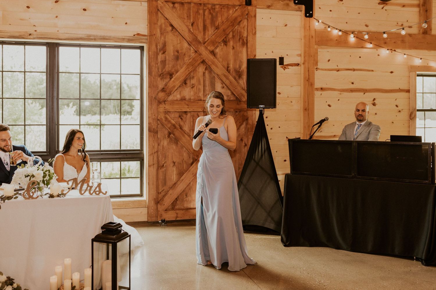 Early summer wedding at the Barn at Bull Meadow in Concord New Hampshire