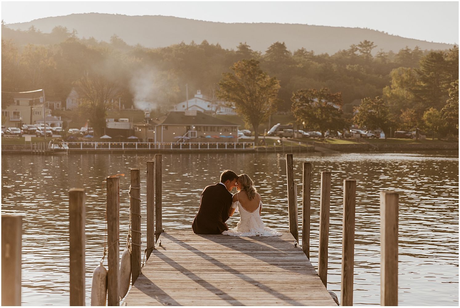 Bride and Groom private vows Alton NH