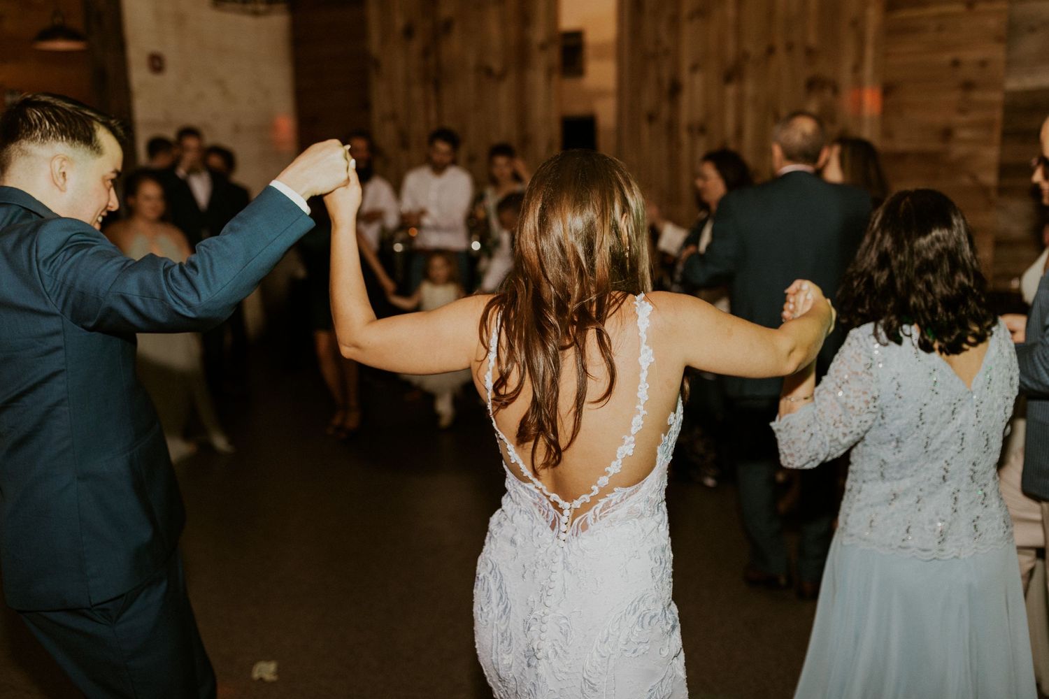 Dancing the night away with friends and family on the dance floor at the Arabella Estate in Buxton Maine.