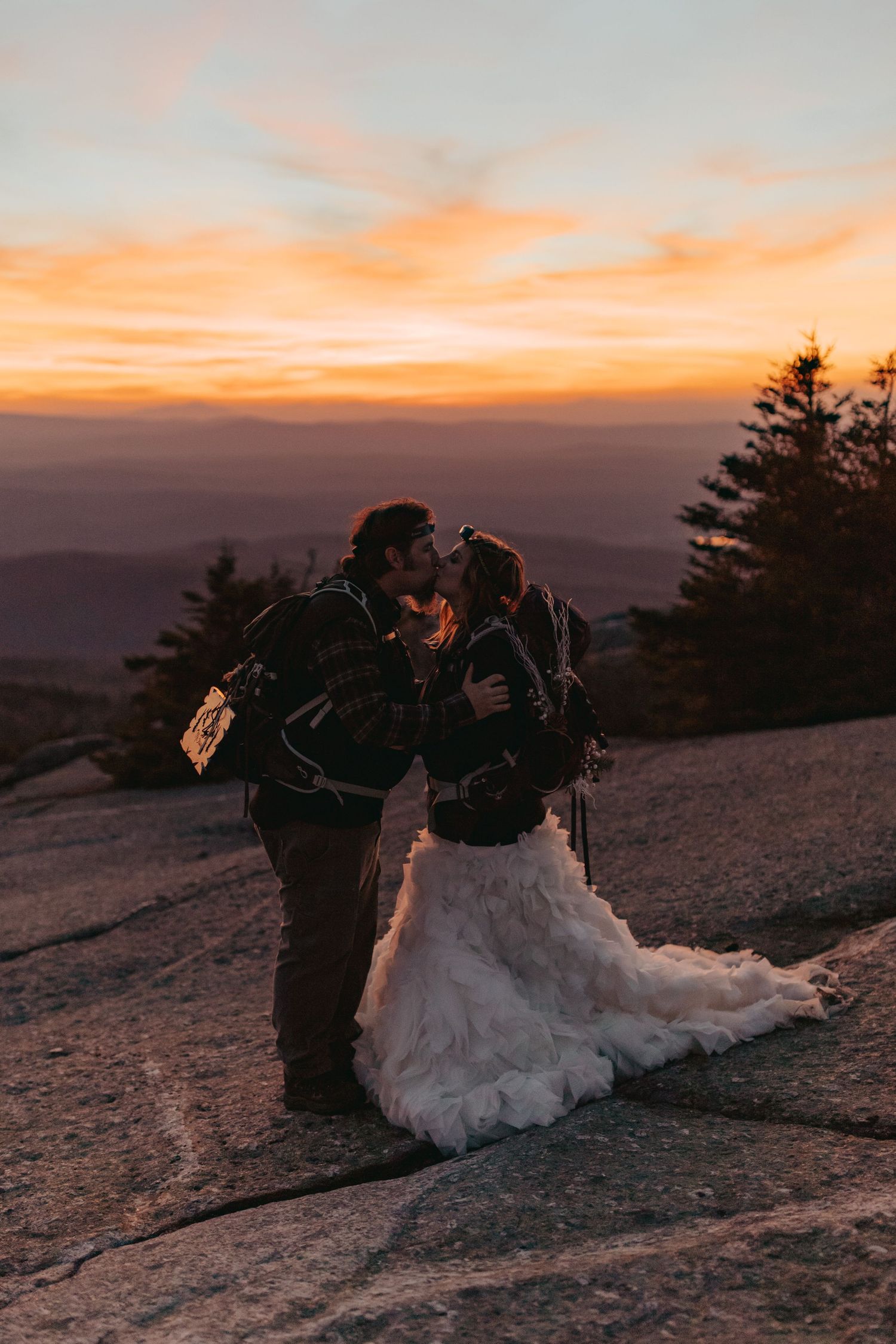 Sunset on Mount Cardigan, White Mountains New Hampshire