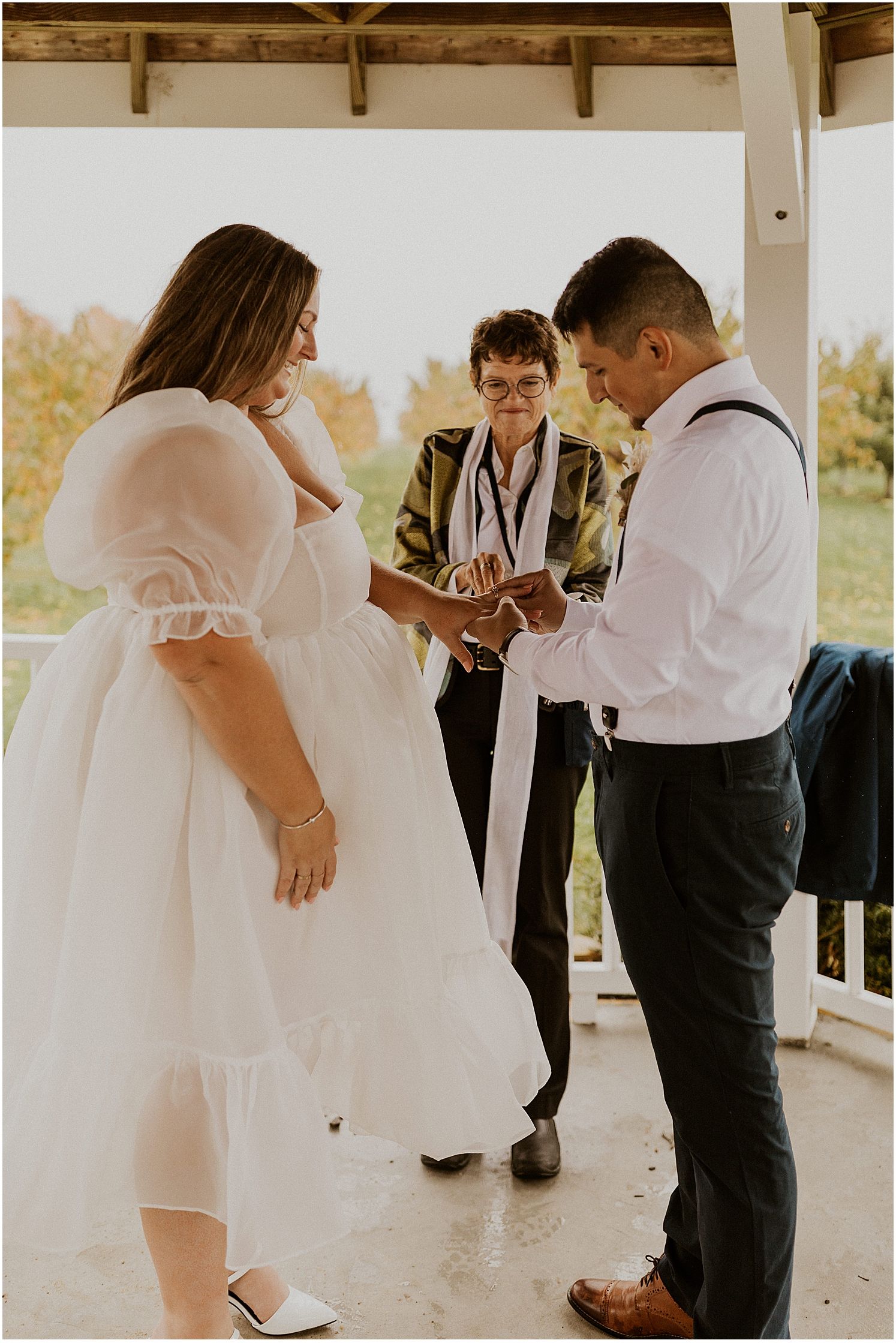 Elopement ceremony in NH