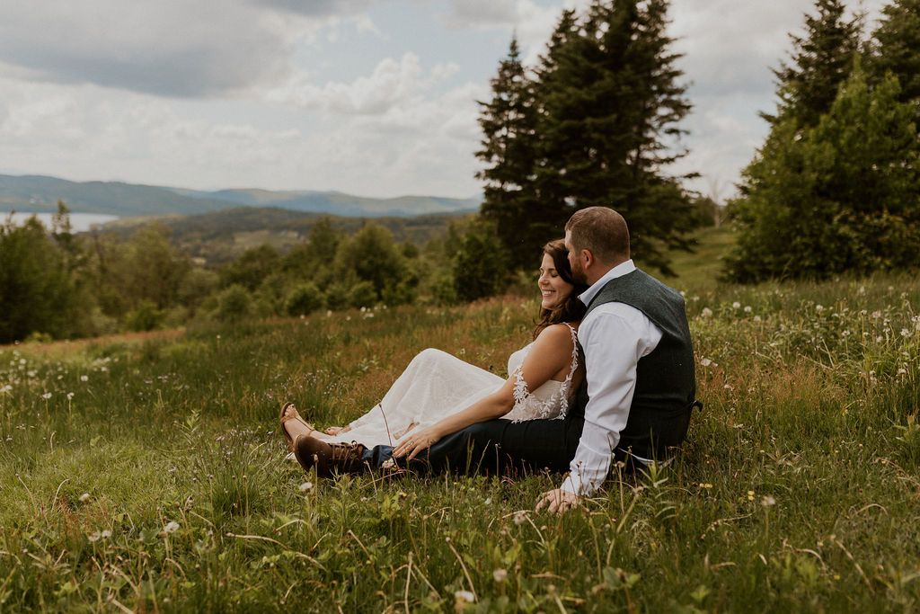 NH elopement portraits