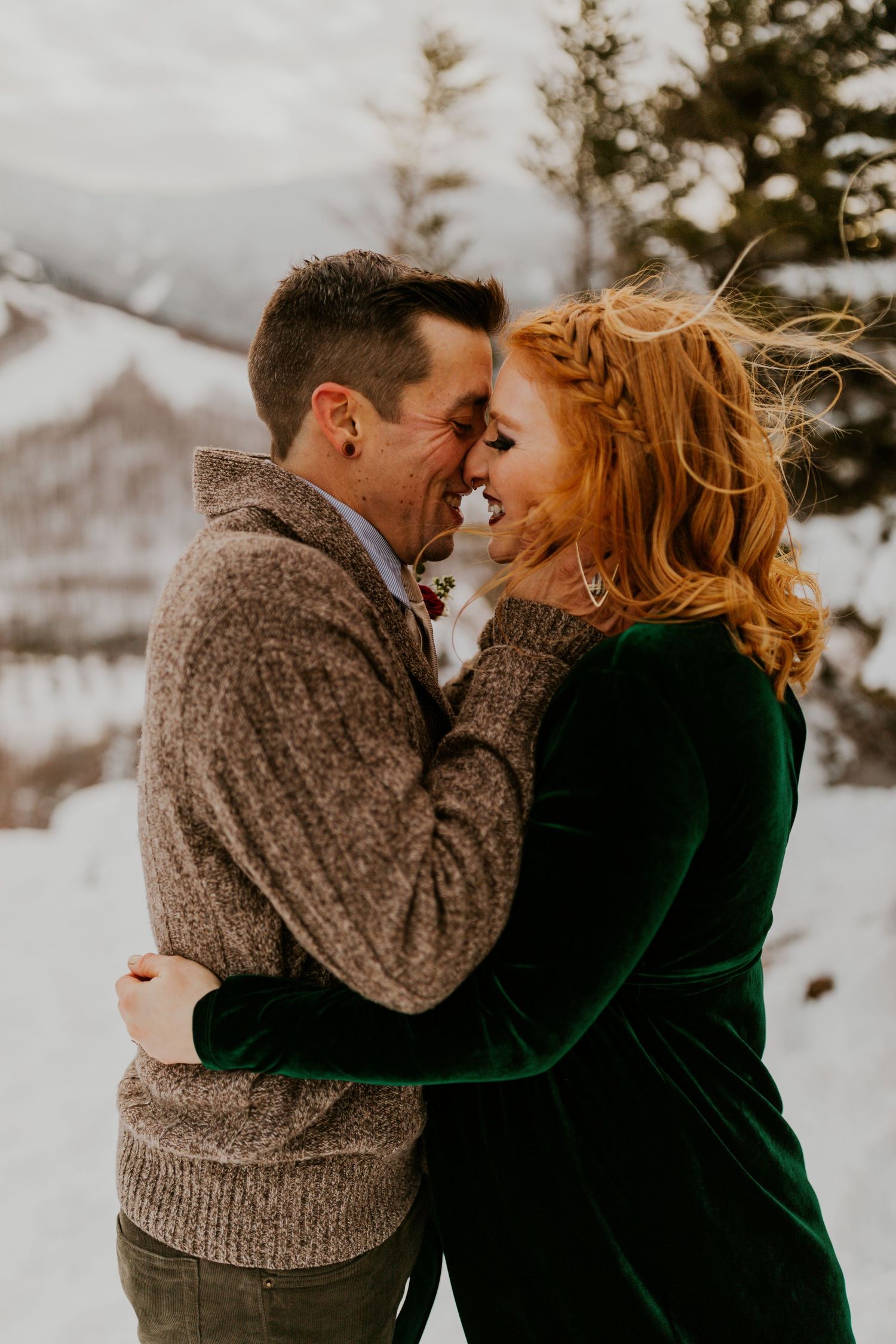 Franconia Notch State Park Elopement Photos